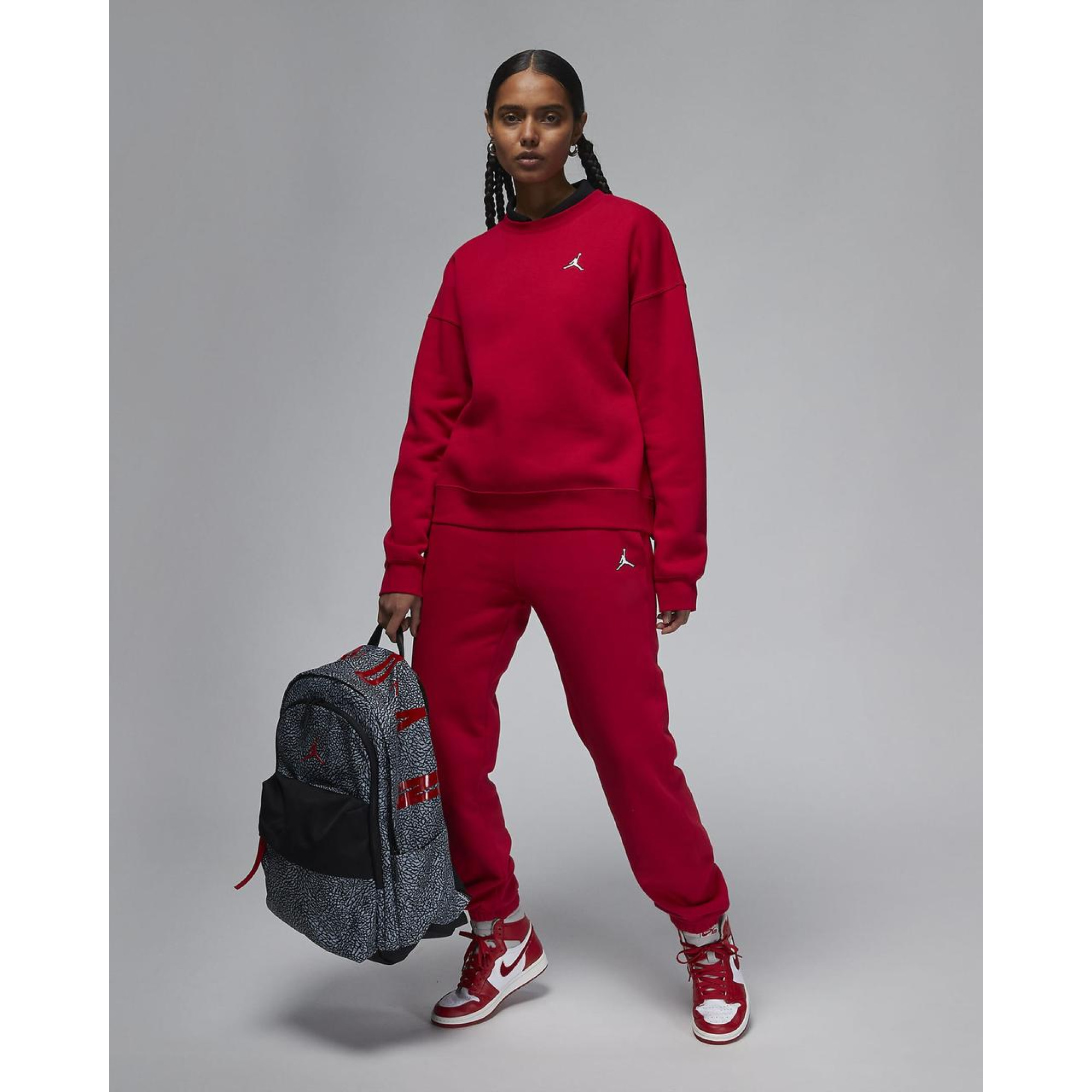 Жіночі Штани JORDAN W J FLT FLC PANT CORE Червоний S (7dDQ4478-687 S) - 4 - Robinzon.ua