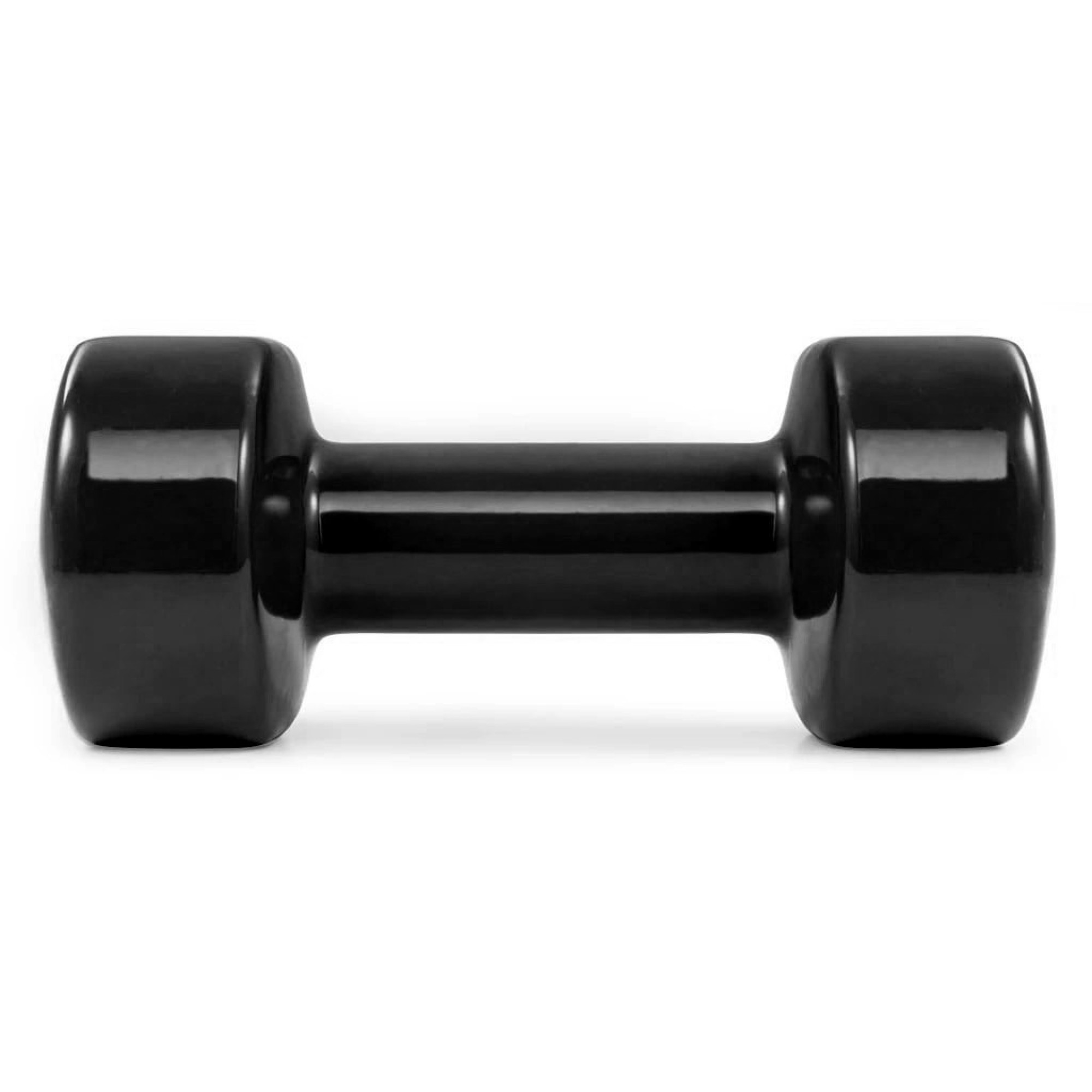 Гантель вінілова PowerPlay 1 кг. PP_4121 Чорна (1шт.) - 3 - Robinzon.ua