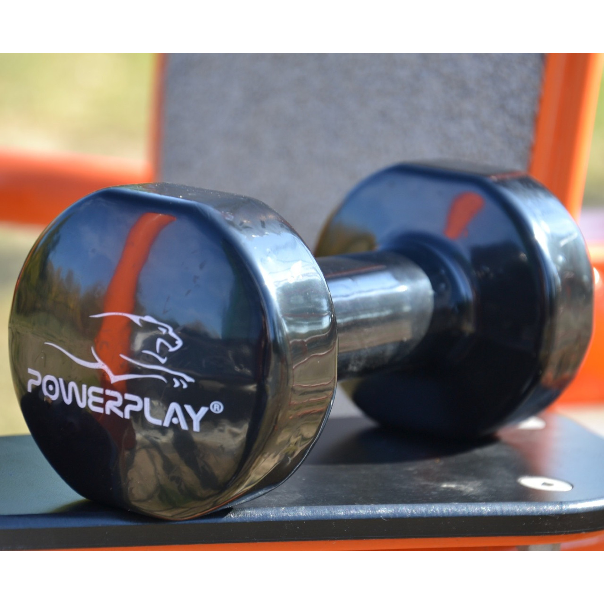 Гантелі вінілові PowerPlay 2 * 1,5 кг. PP_4121 Чорні (2шт. - пара) - 6 - Robinzon.ua