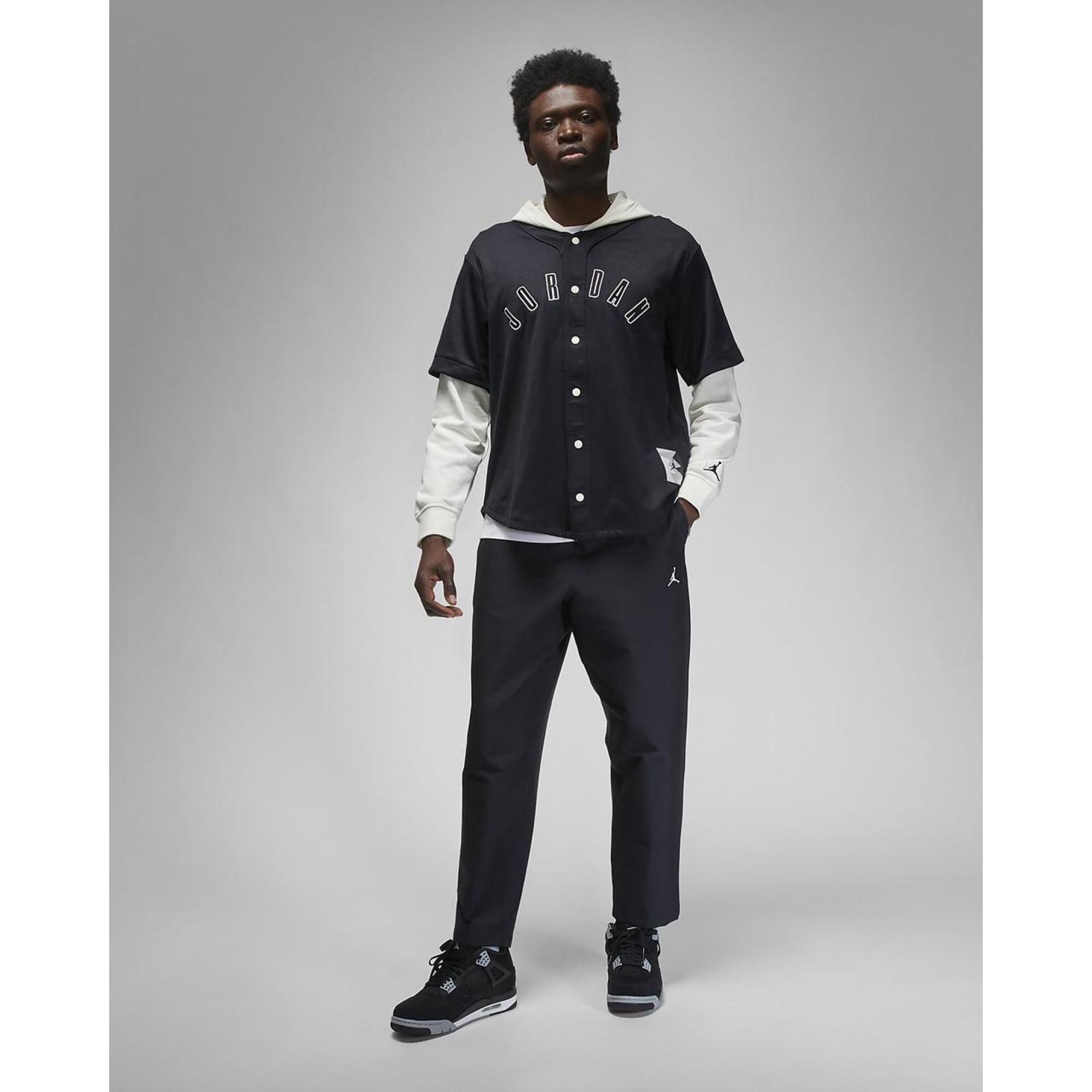 Чоловічі Штани Jordan Essentials Men's Cropped Trousers Чорний S (7dFB7325-010 S) - 4 - Robinzon.ua