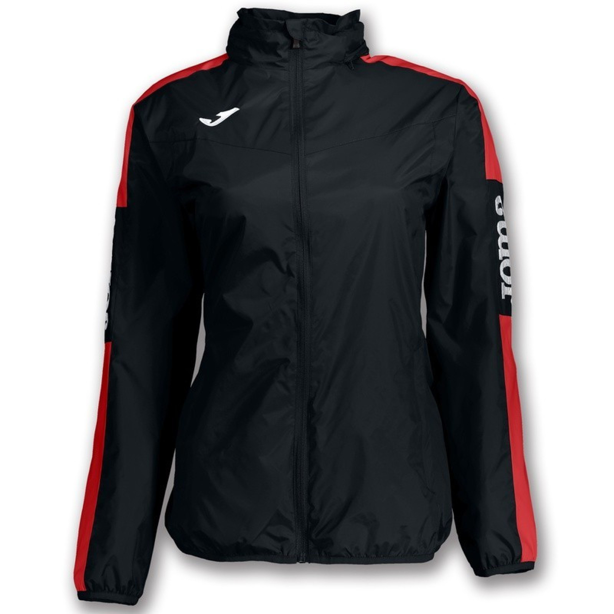 Жіноча вітровка Joma RAINJACKET CHAMPION IV BLACK-RED WOMAN чорний,червоний L 900382.106 L - Robinzon.ua