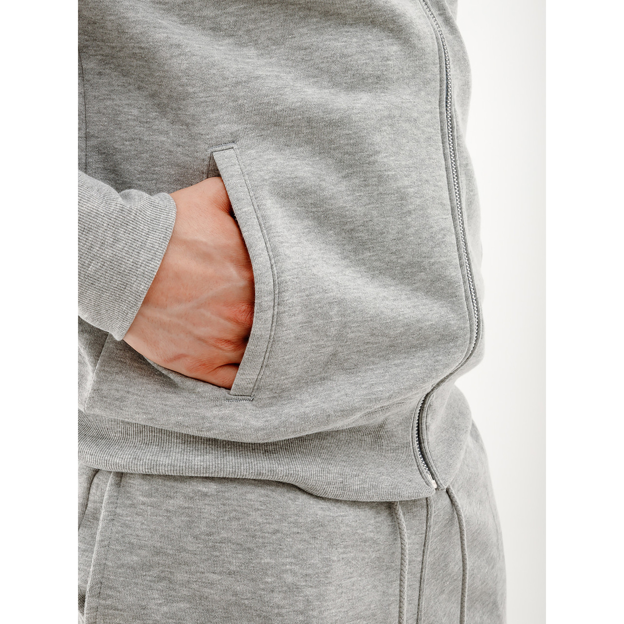 Чоловіча Куртка New Balance Classic Core FZ Сірий  XL (7dMJ03907AG XL) - 3 - Robinzon.ua