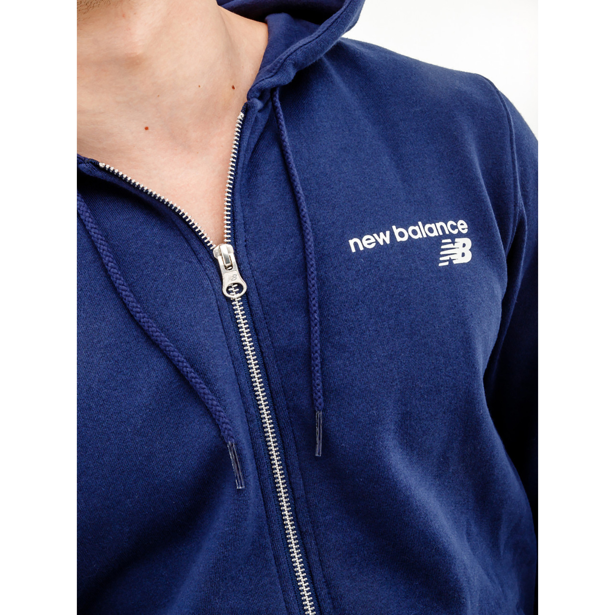 Чоловіча Куртка New Balance Classic Core FZ Синій XL (7dMJ03907PGM XL) - 2 Чоловіча Куртка New Balance Classic Core FZ Синій XL (7dMJ03907PGM XL) - 2 - Robinzon.ua