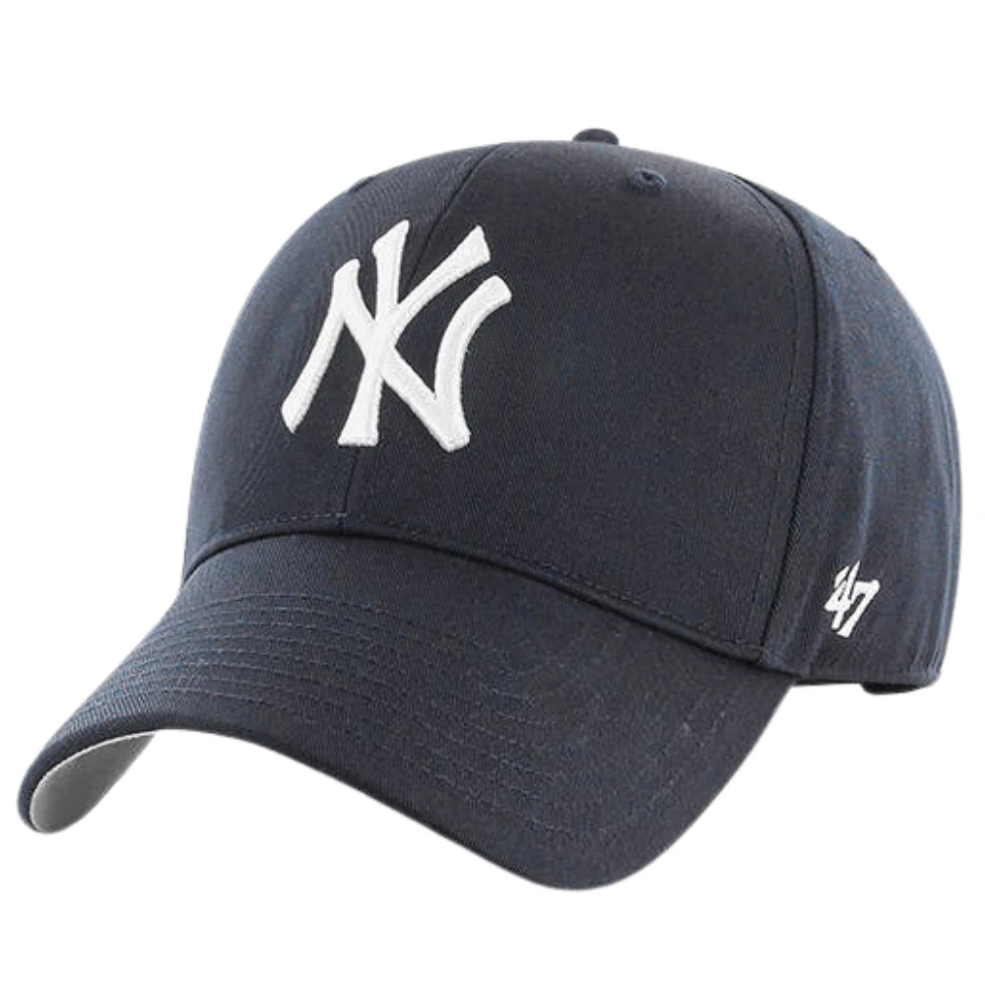 Кепка 47 Brand NEW YORK YANKEES RAISED BASIC Синій One Size (B-RAC17CTP-NY) - Robinzon.ua