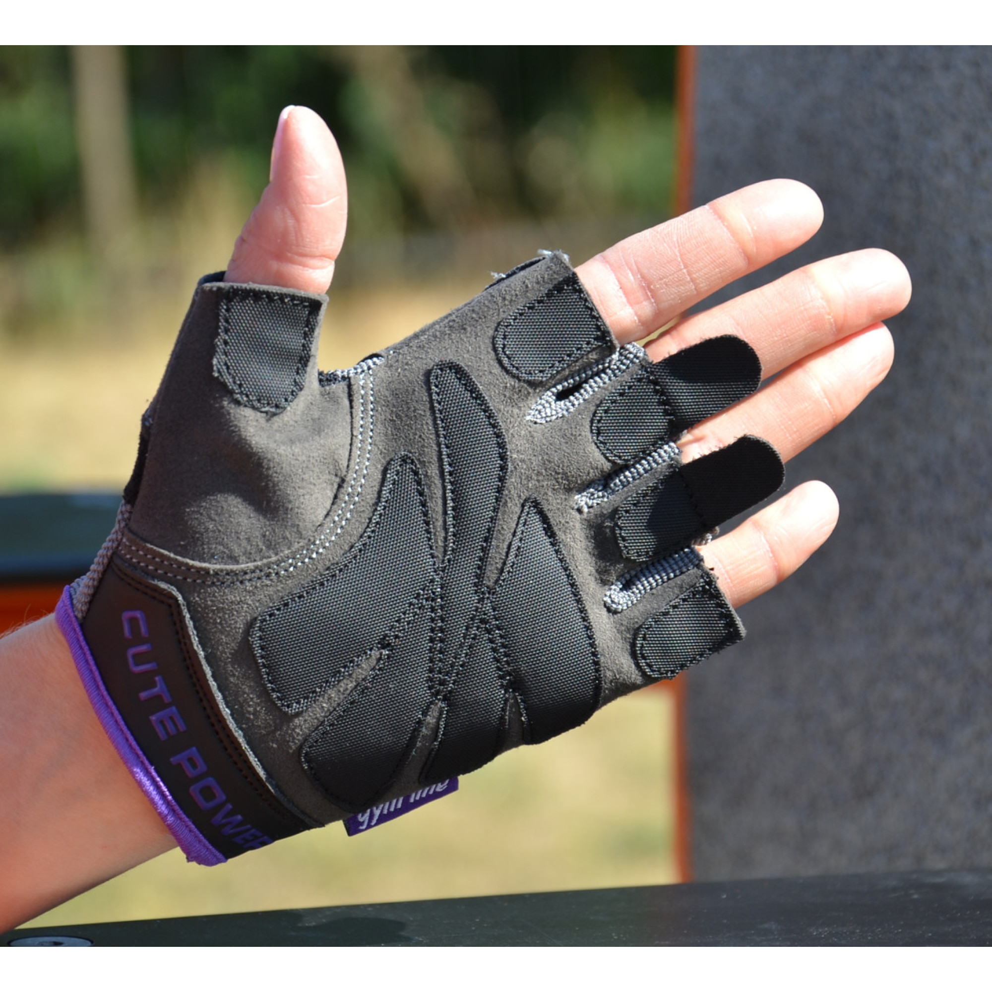 Рукавички для фітнесу та важкої атлетики Power System PS-2560 Cute Power жіночі Purple M - 4 - Robinzon.ua