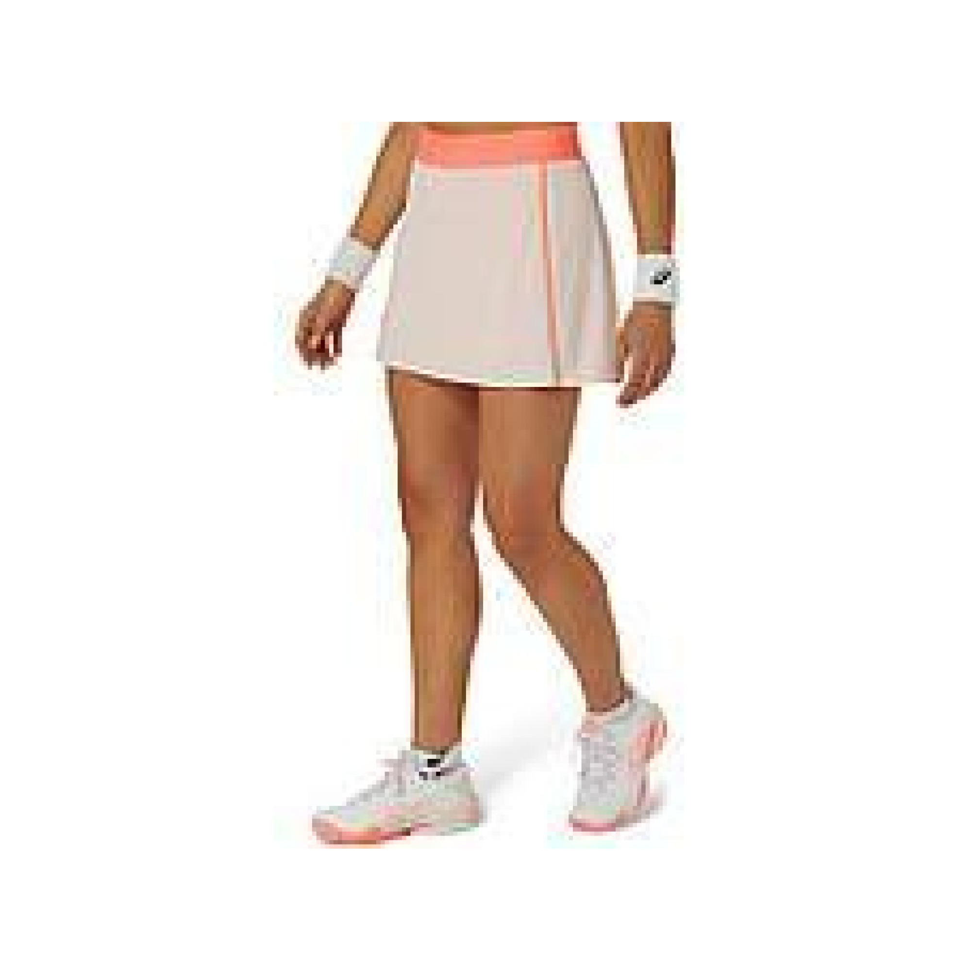 Спідниця жіноча тенісна Asics MATCH SKORT Кораловий XS (2042A293-702 XS) - 5 - Robinzon.ua