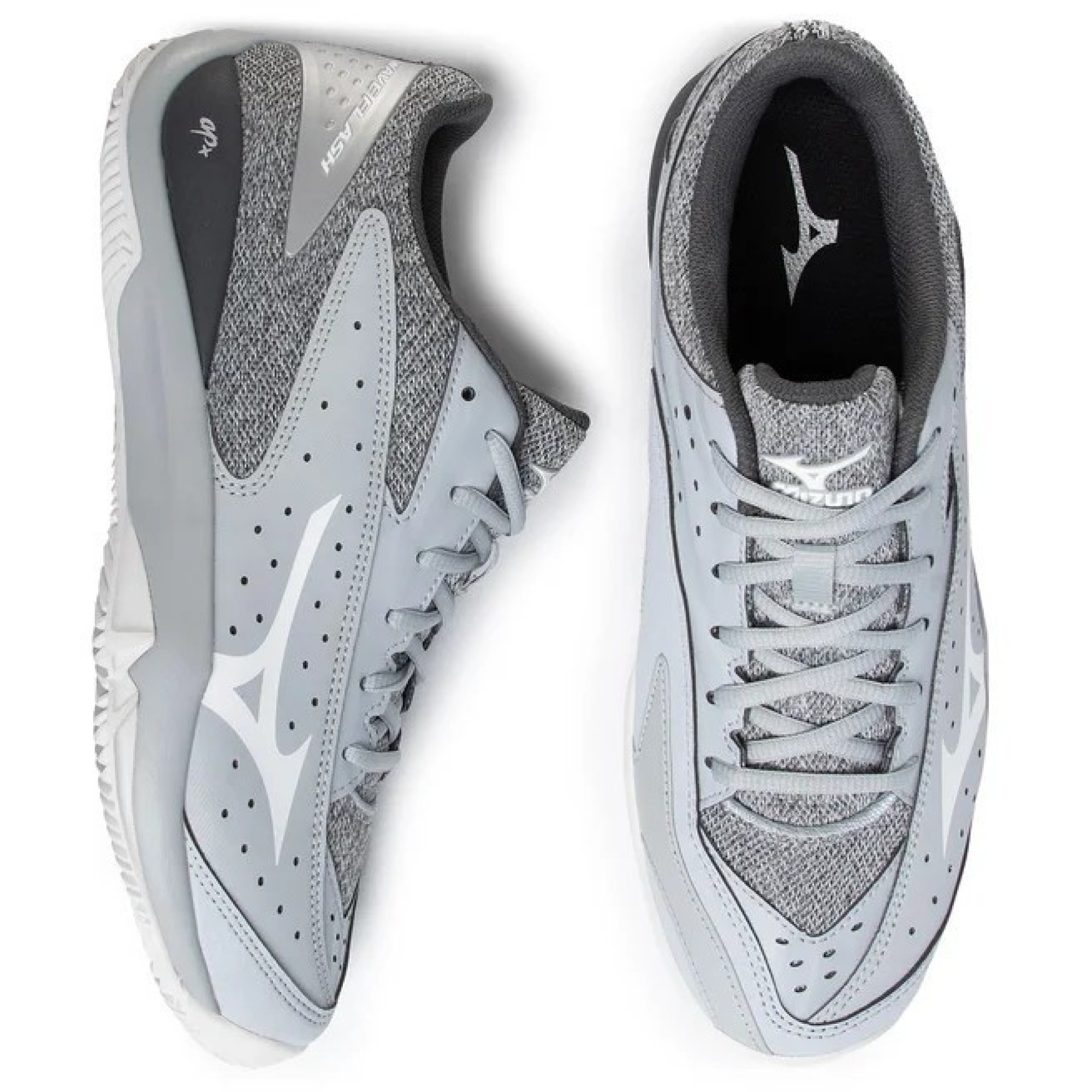 Мужские кроссовки MIZUNO SHOE WAVE FLASH CC Серый/Белый/Темно-серый (44) UK9,5 61GC1970-01 44 - 2 - Robinzon.ua