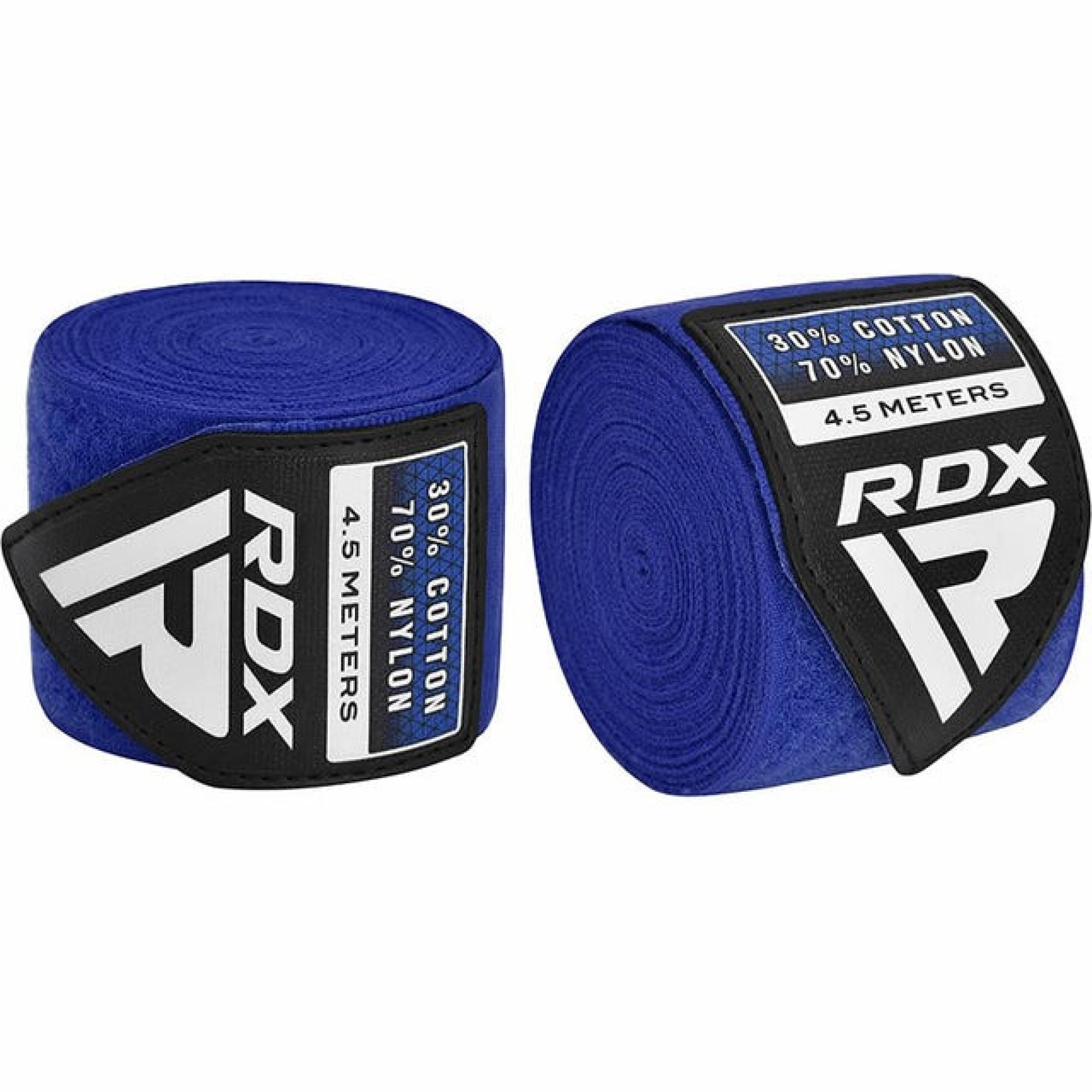 Бинти для боксу RDX RB Hand Wraps Combine 3 пари Red, Black, Blue (4.5м.) - 5 - Robinzon.ua