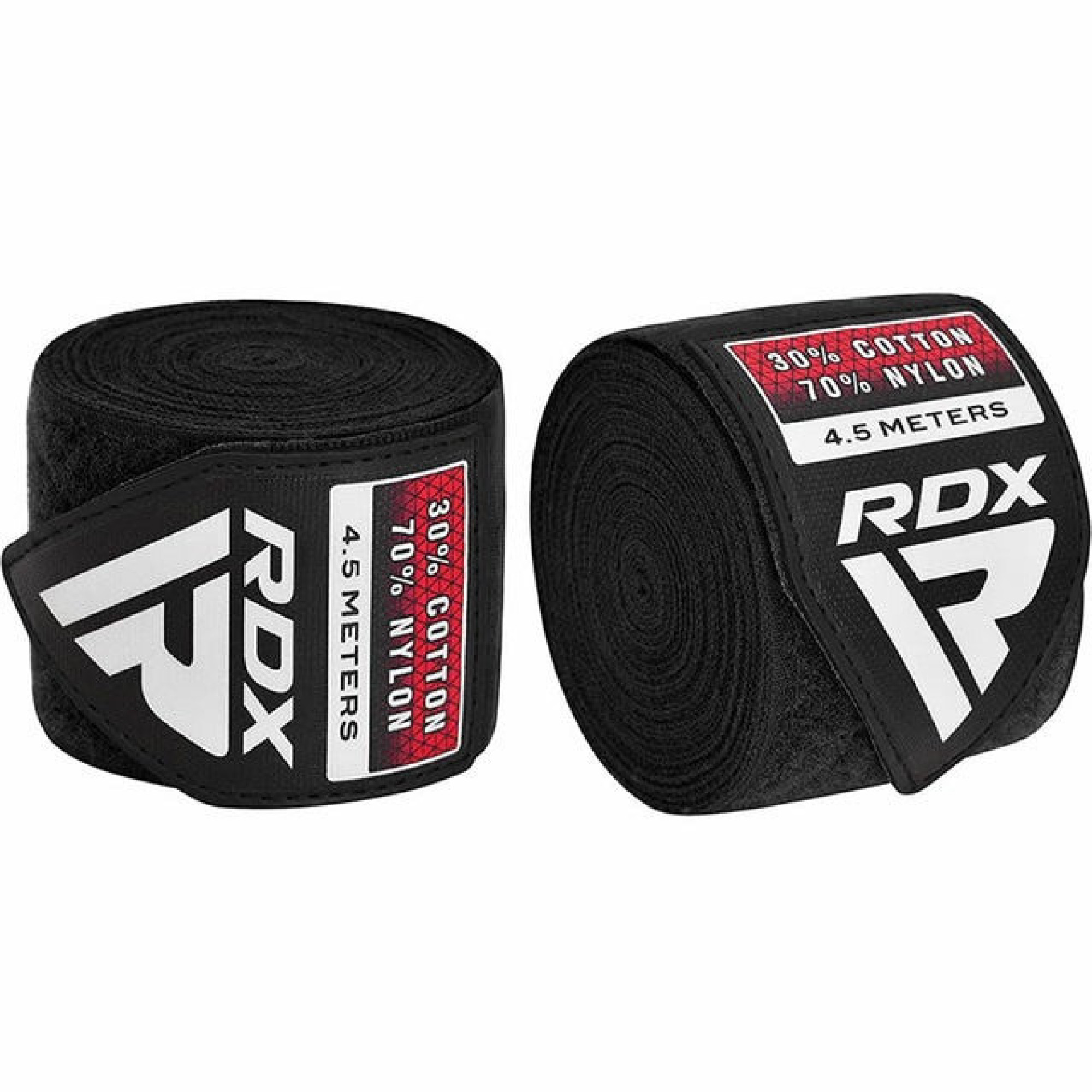 Бинти для боксу RDX RB Hand Wraps Combine 3 пари Red, Black, Blue (4.5м.) - 4 - Robinzon.ua