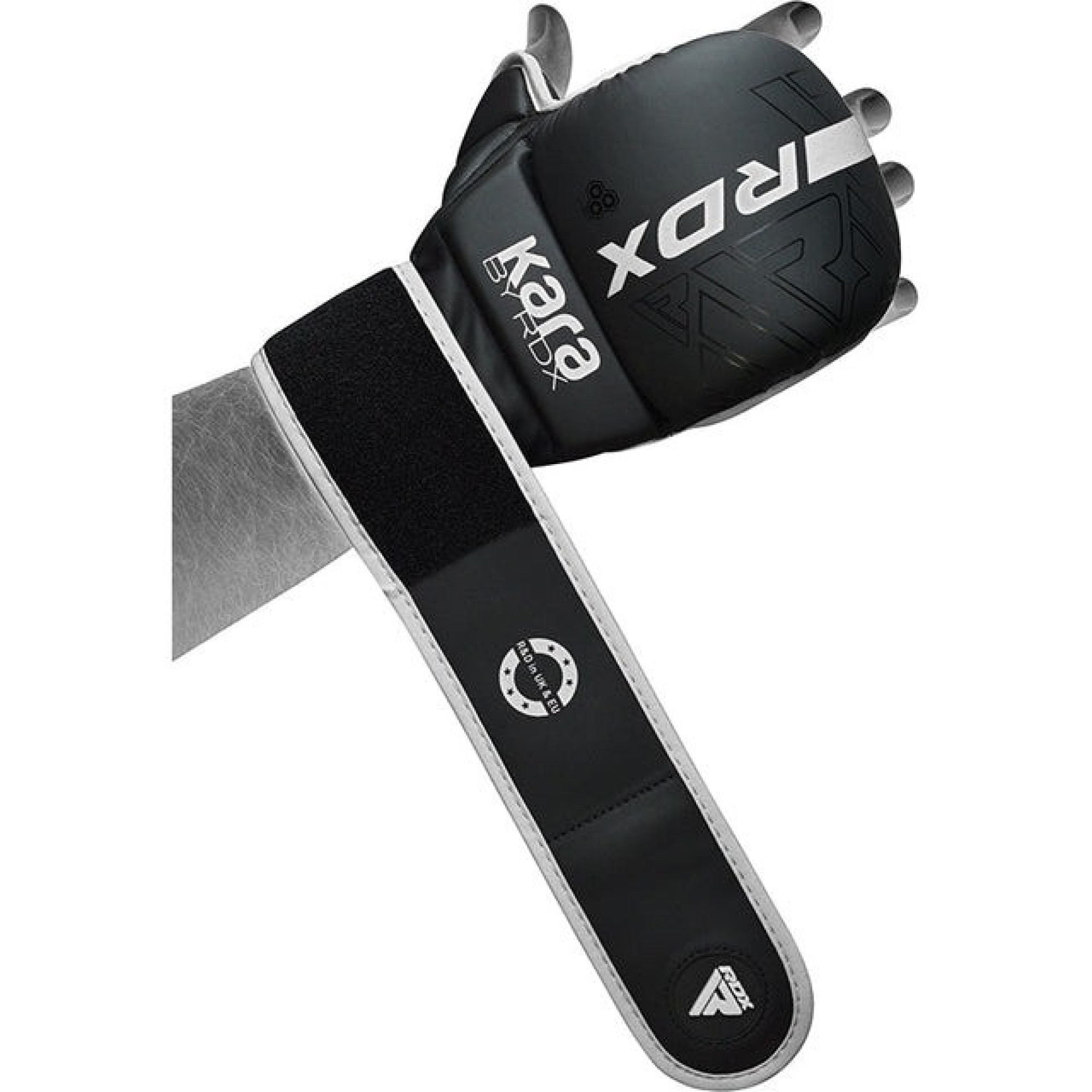 Рукавиці для ММА RDX F6 KARA Matte White Plus S/M (капа у комплекті) - 3 - Robinzon.ua