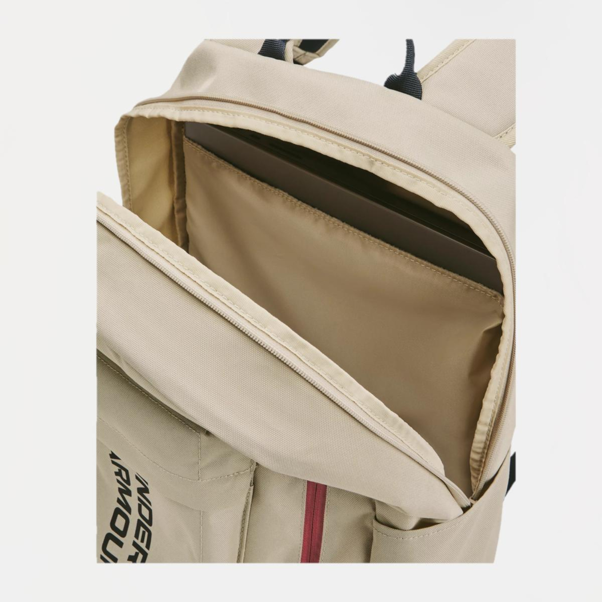 Рюкзак UA Halftime Backpack 22L Бежевий 29х49х13 см (1362365-289) - 2 - Robinzon.ua