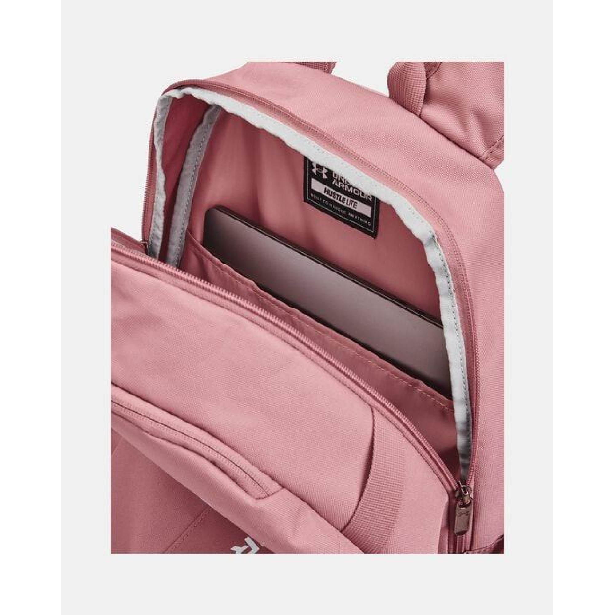 Рюкзак UA Hustle Lite Backpack 24L Рожевий 30,5x18x46 см (1364180-697) - 3 Рюкзак UA Hustle Lite Backpack 24L Рожевий 30,5x18x46 см (1364180-697) - 3 - Robinzon.ua