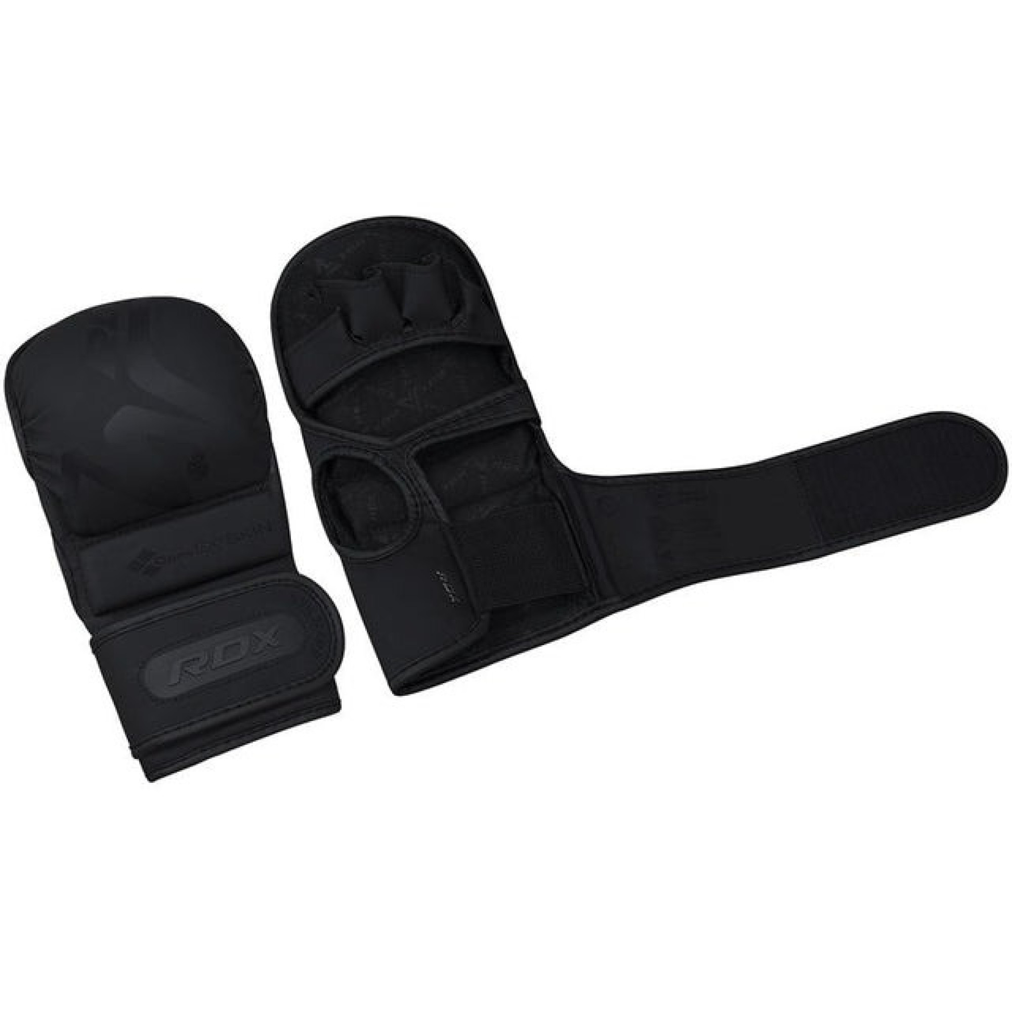 Перчатки для единобортсв неопреновые RDX T15 Noir Noir Inner Matte Black L - 4 - Robinzon.ua