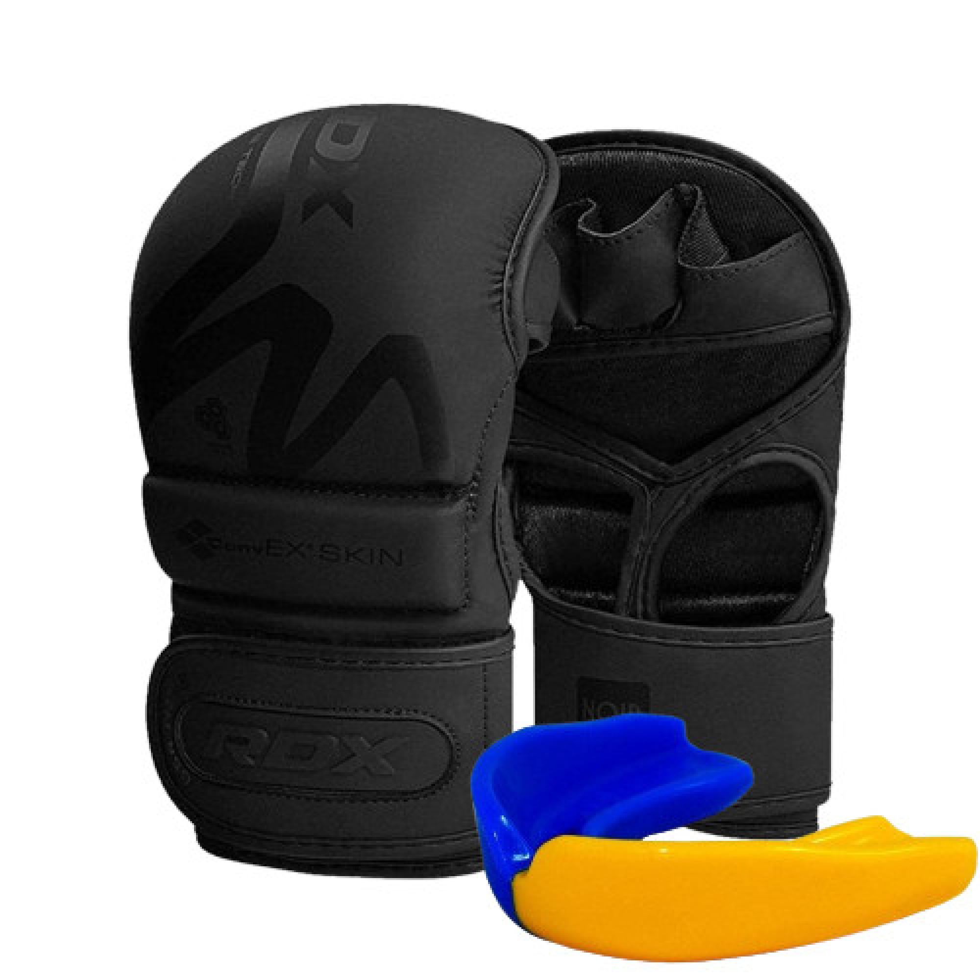 Перчатки для единобортсв неопреновые RDX T15 Noir Noir Inner Matte Black L - 1 - Robinzon.ua