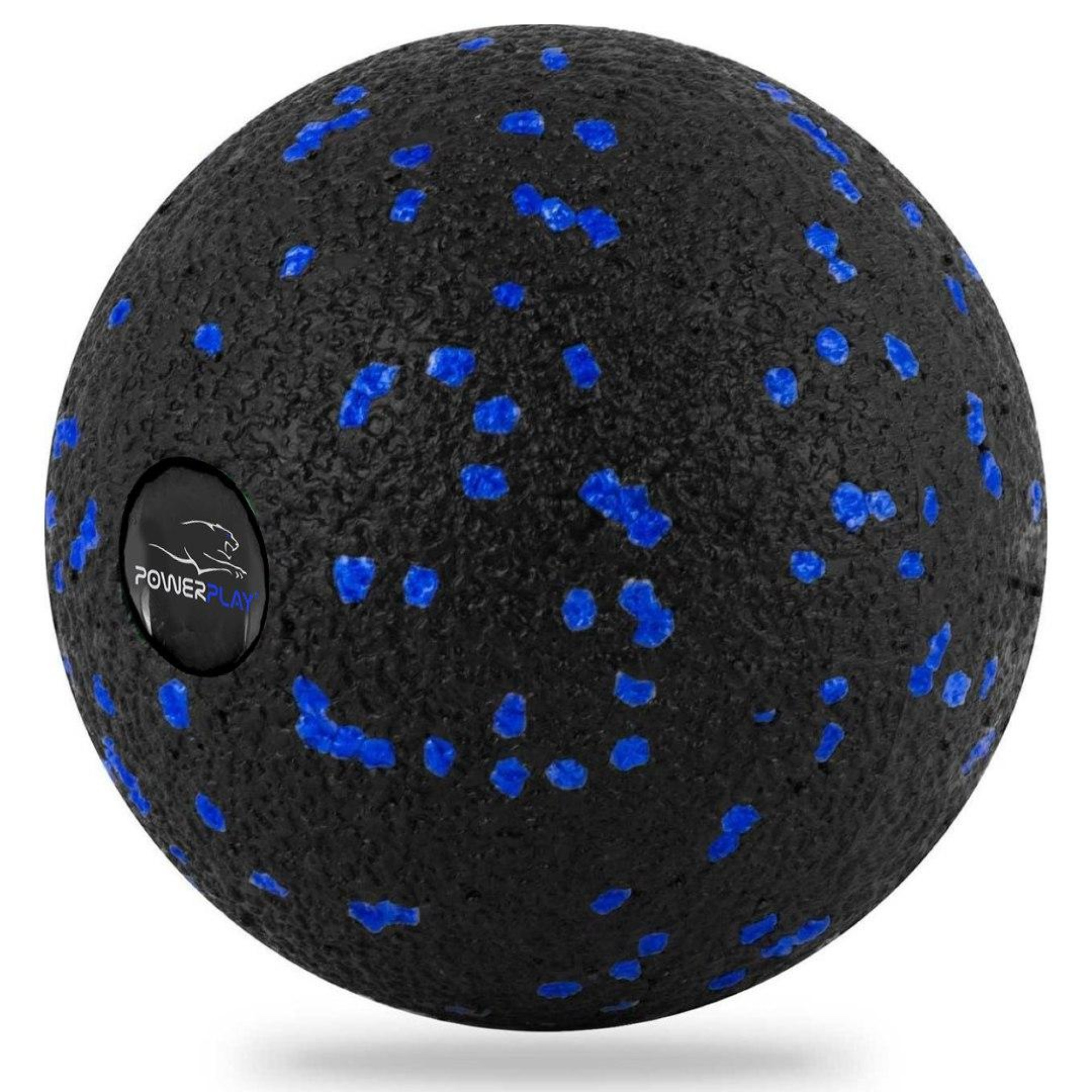 Масажний м'яч PowerPlay PP-4350 Epp Massage Ball (d8) Чорно/Синій - 1 - Robinzon.ua