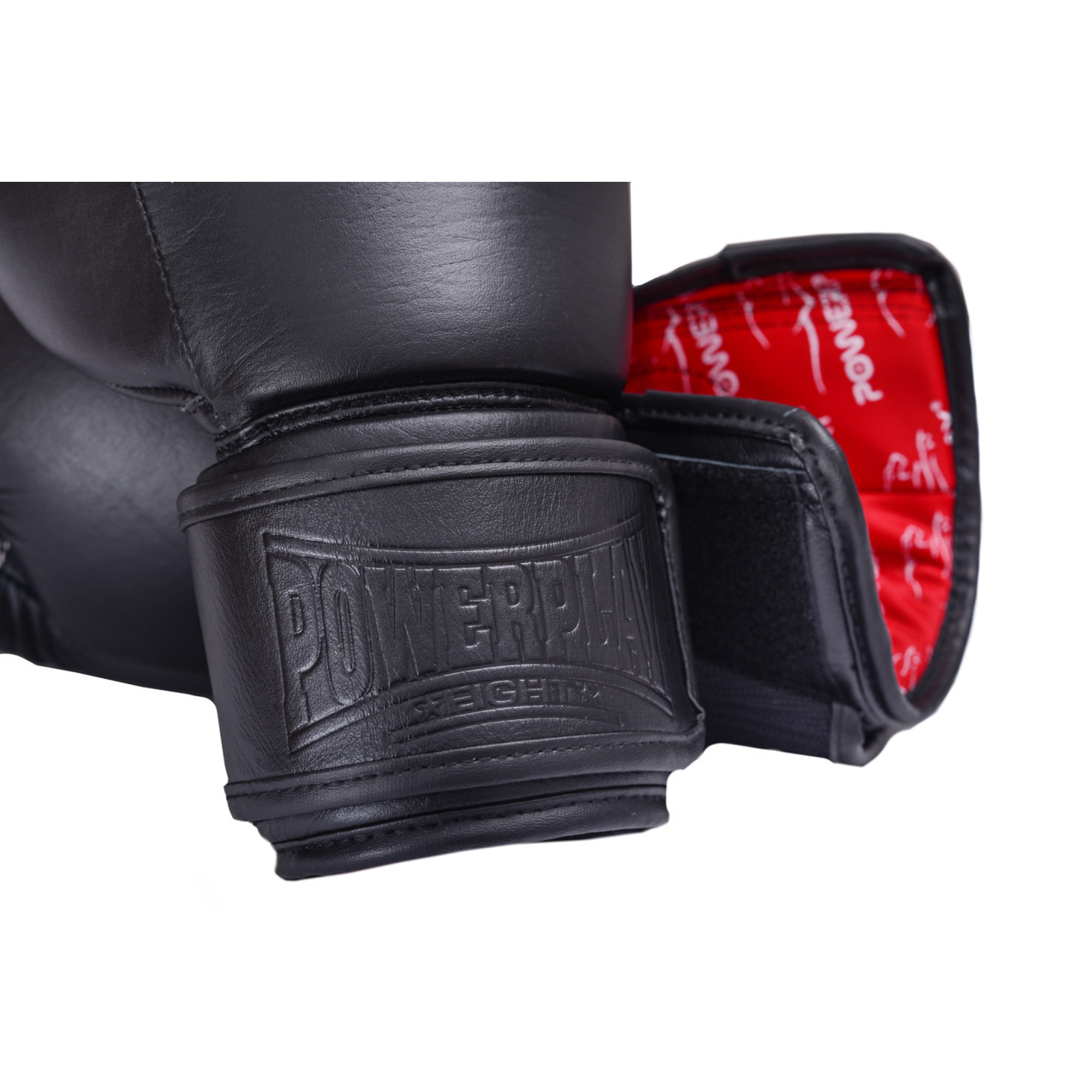 Боксерские перчатки PowerPlay 3014 Indiana Черные (натуральная кожа) 10 унций - 4 - Robinzon.ua