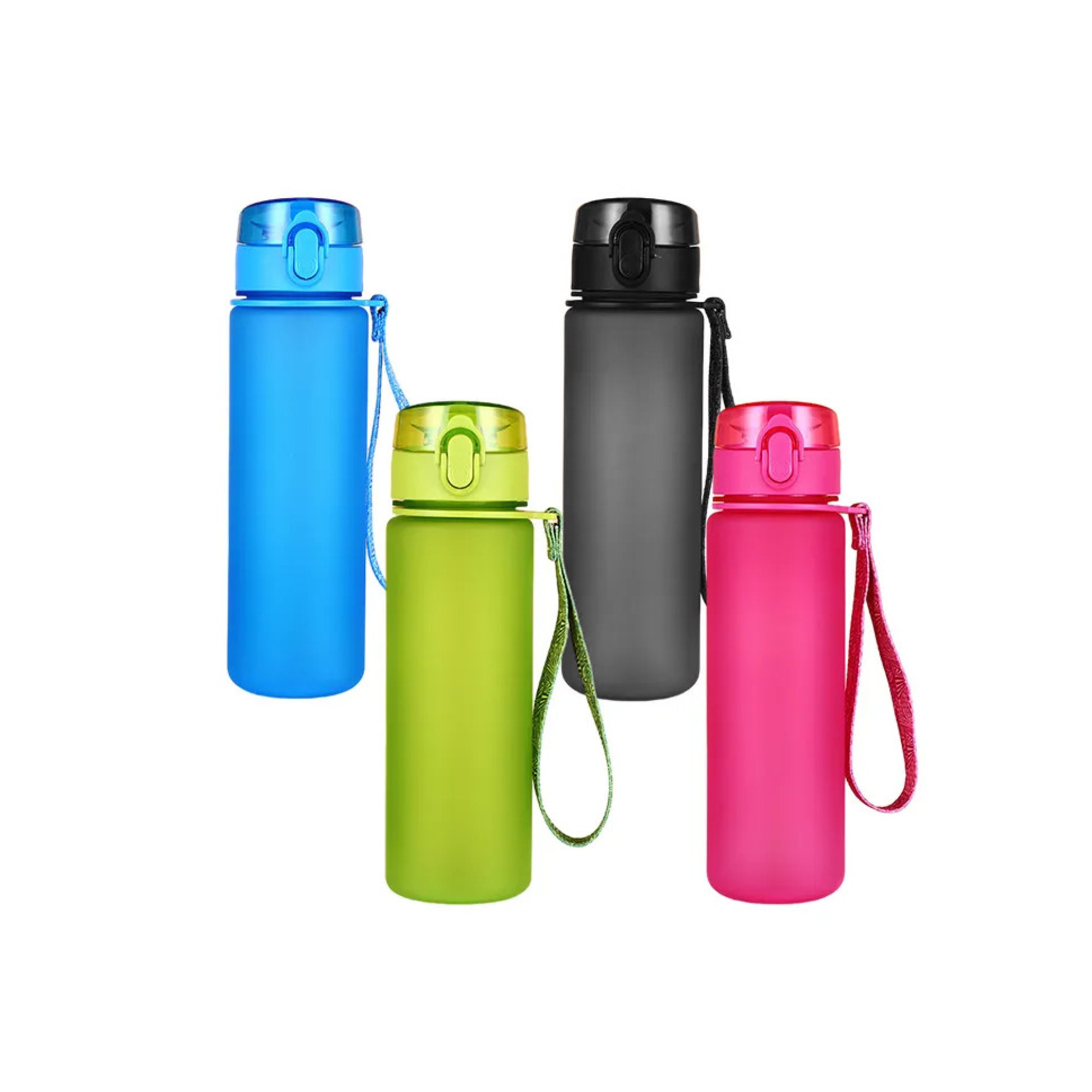 Пляшка для води EasyFit AquaFlow 600 мл (чорна) - 3 - Robinzon.ua