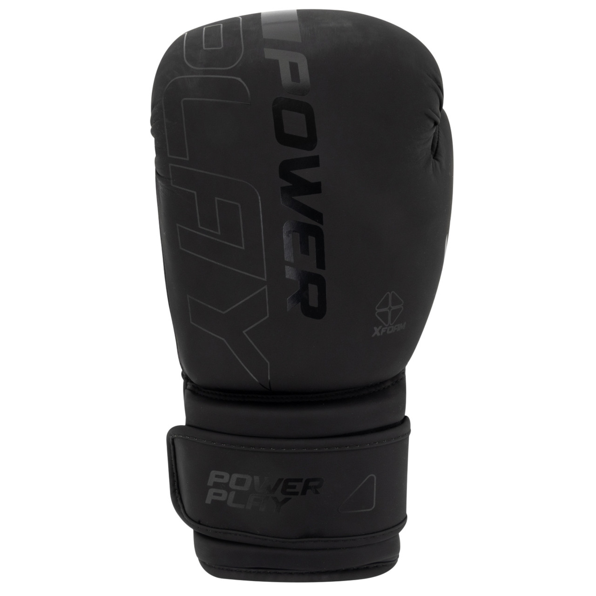 Боксерські рукавиці PowerPlay 3024 Ultra Mat Чорні 12 унцій - 1 - Robinzon.ua
