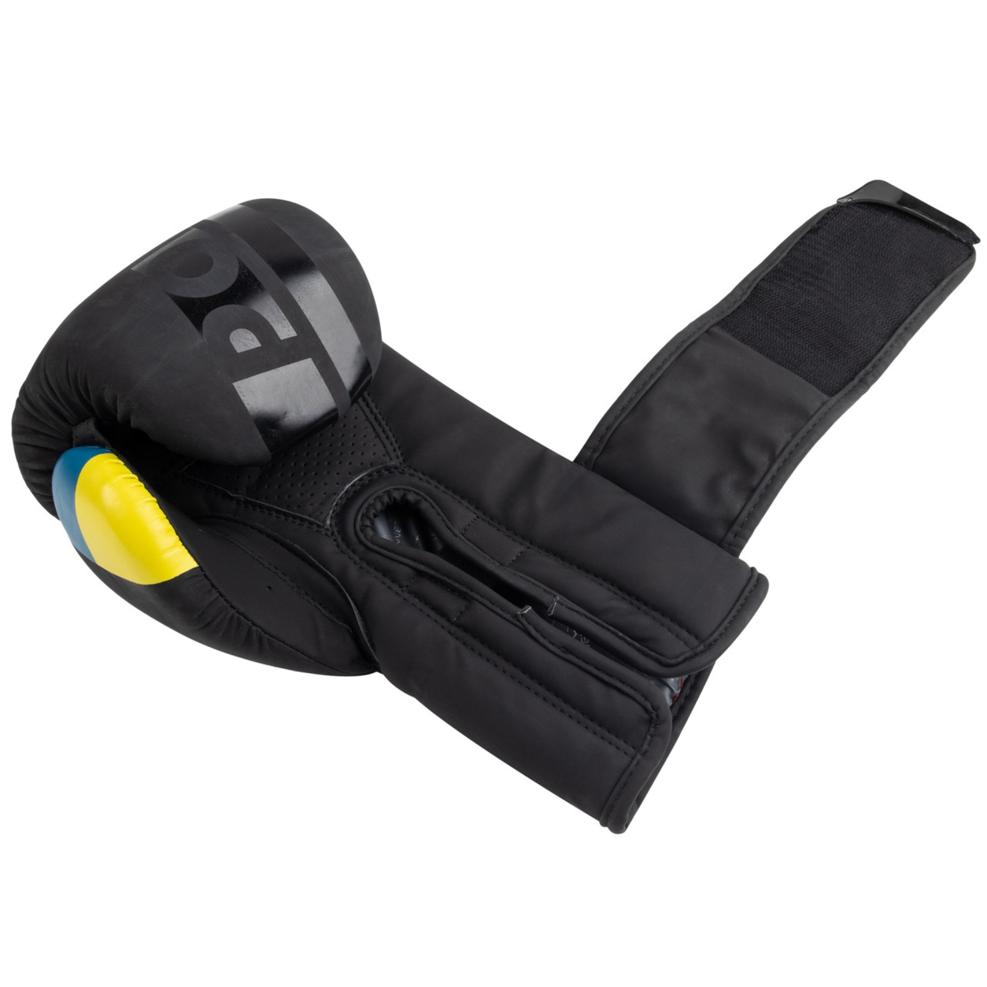 Боксерські рукавиці PowerPlay 3021 Ukraine Чорні 16 унцій - 5 - Robinzon.ua