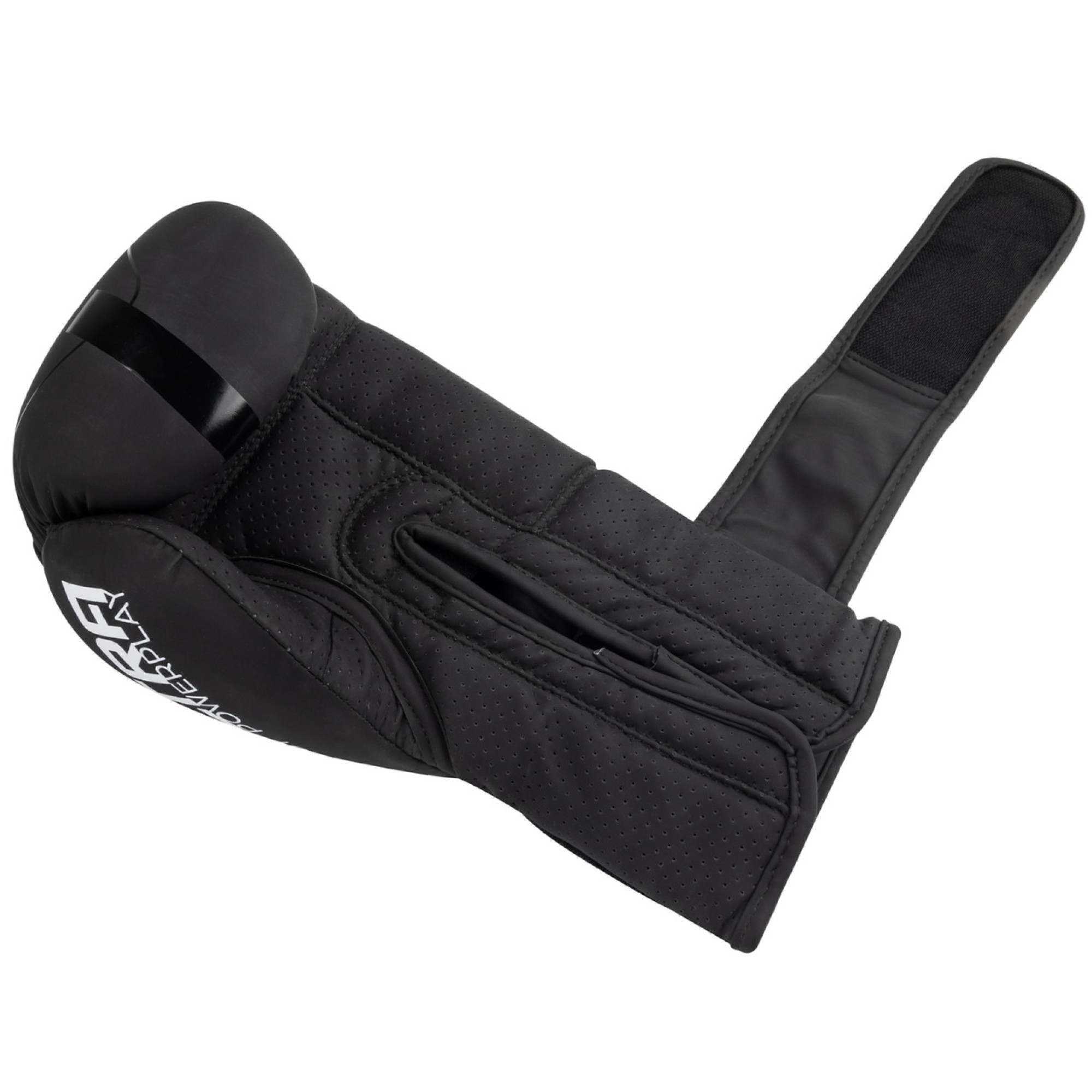 Боксерські рукавиці PowerPlay 3024 Ultra Mat Чорно-Білі 14 унцій - 5 - Robinzon.ua