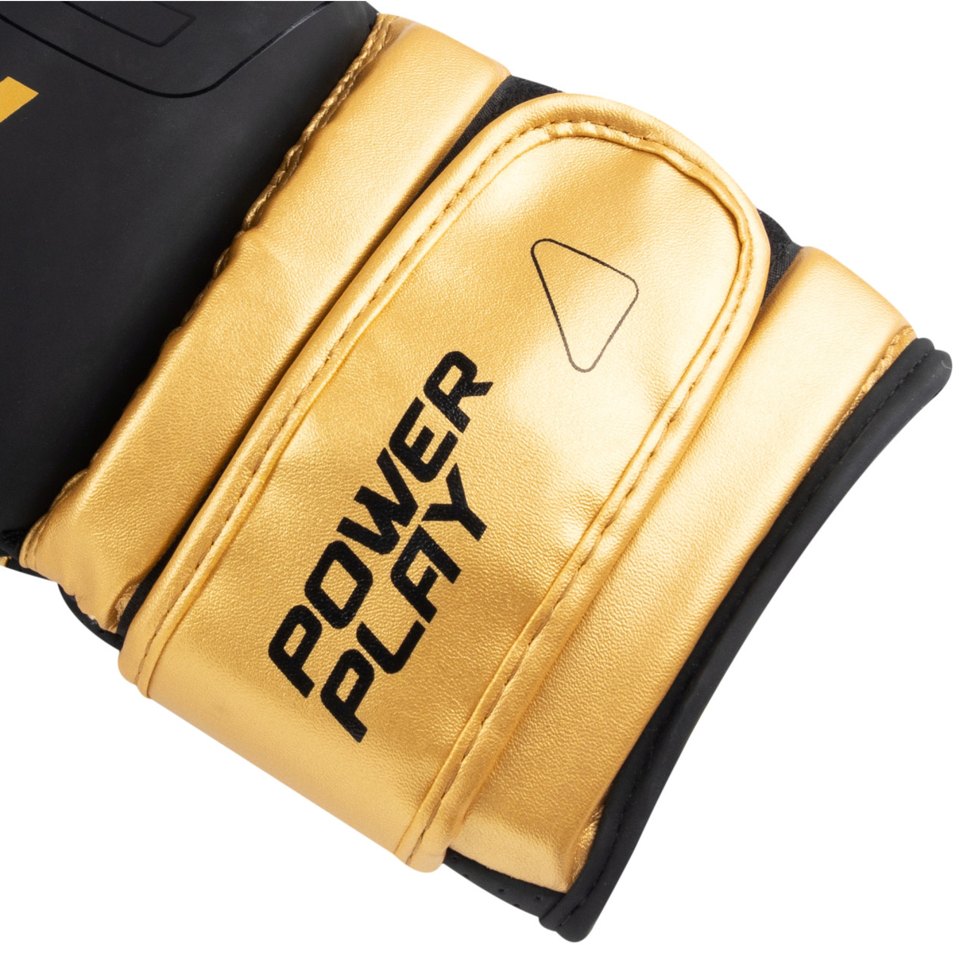 Боксерські рукавиці PowerPlay 3024 Ultra Mat Чорно-Золоті 12 унцій - 6 - Robinzon.ua