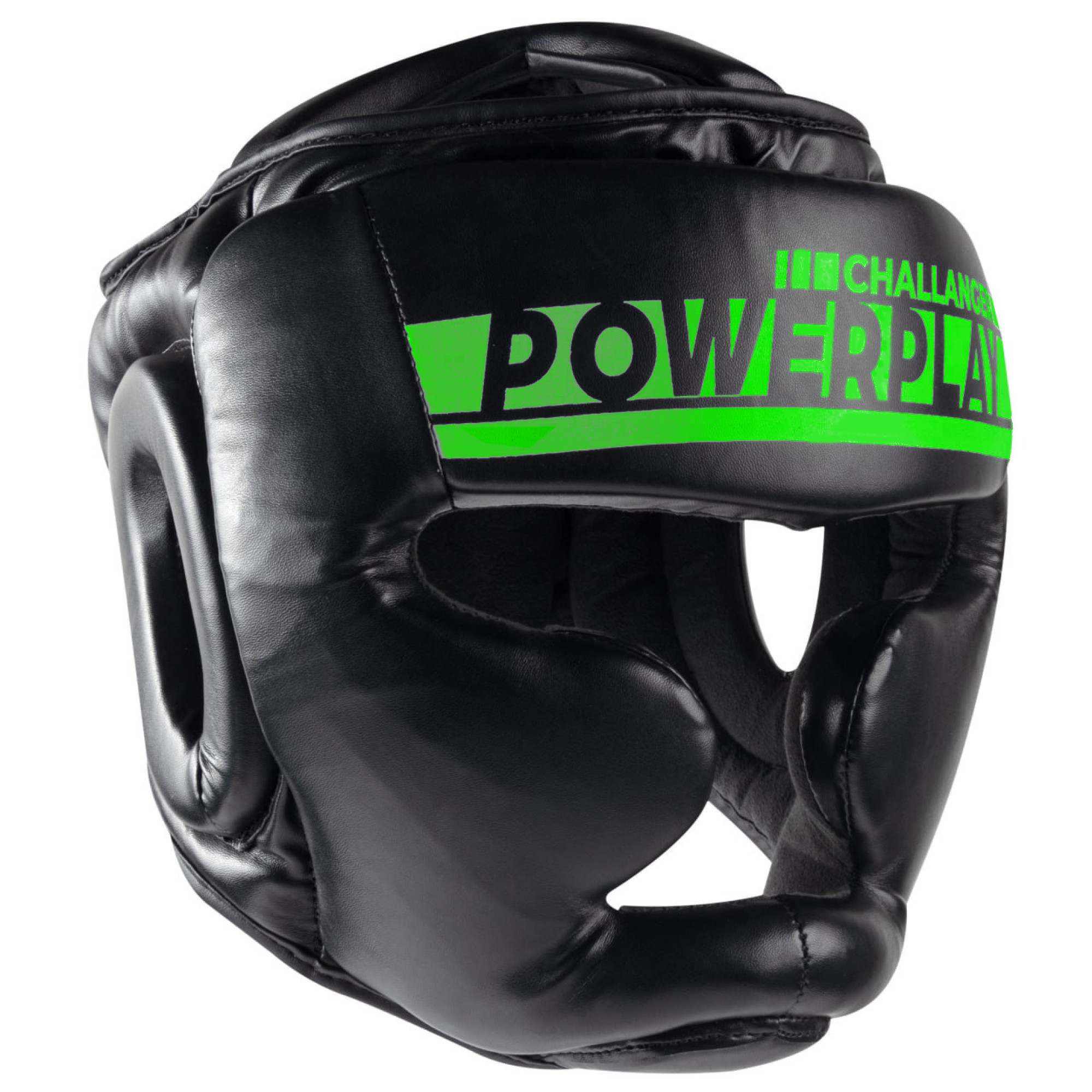 Боксерський шолом тренувальний PowerPlay 3048 Чорно-Зелений M - 1 Боксерський шолом тренувальний PowerPlay 3048 Чорно-Зелений M - 1 - Robinzon.ua