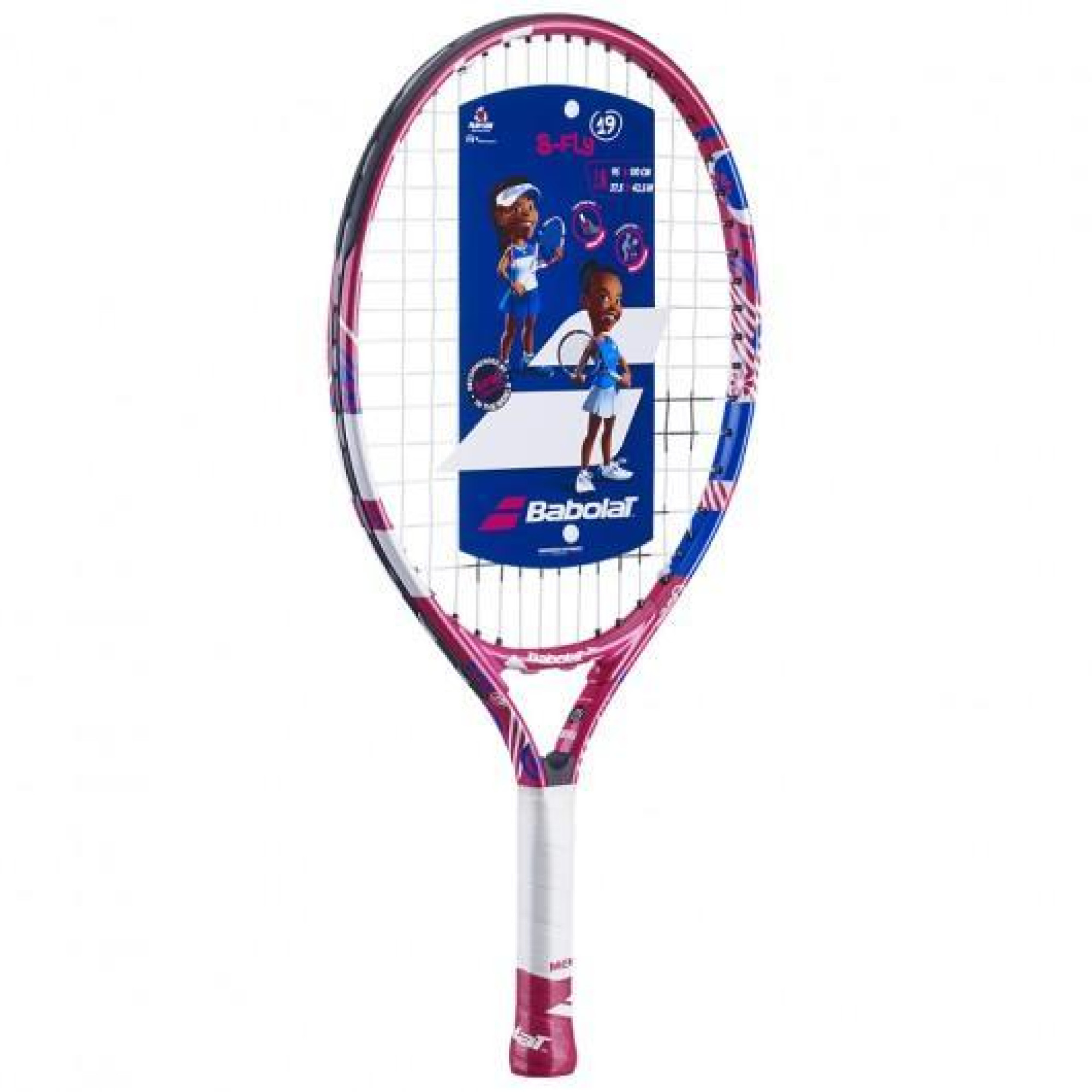 Ракетка Babolat B fly 19 2023year Розовый (140484-100) - 5 - Robinzon.ua