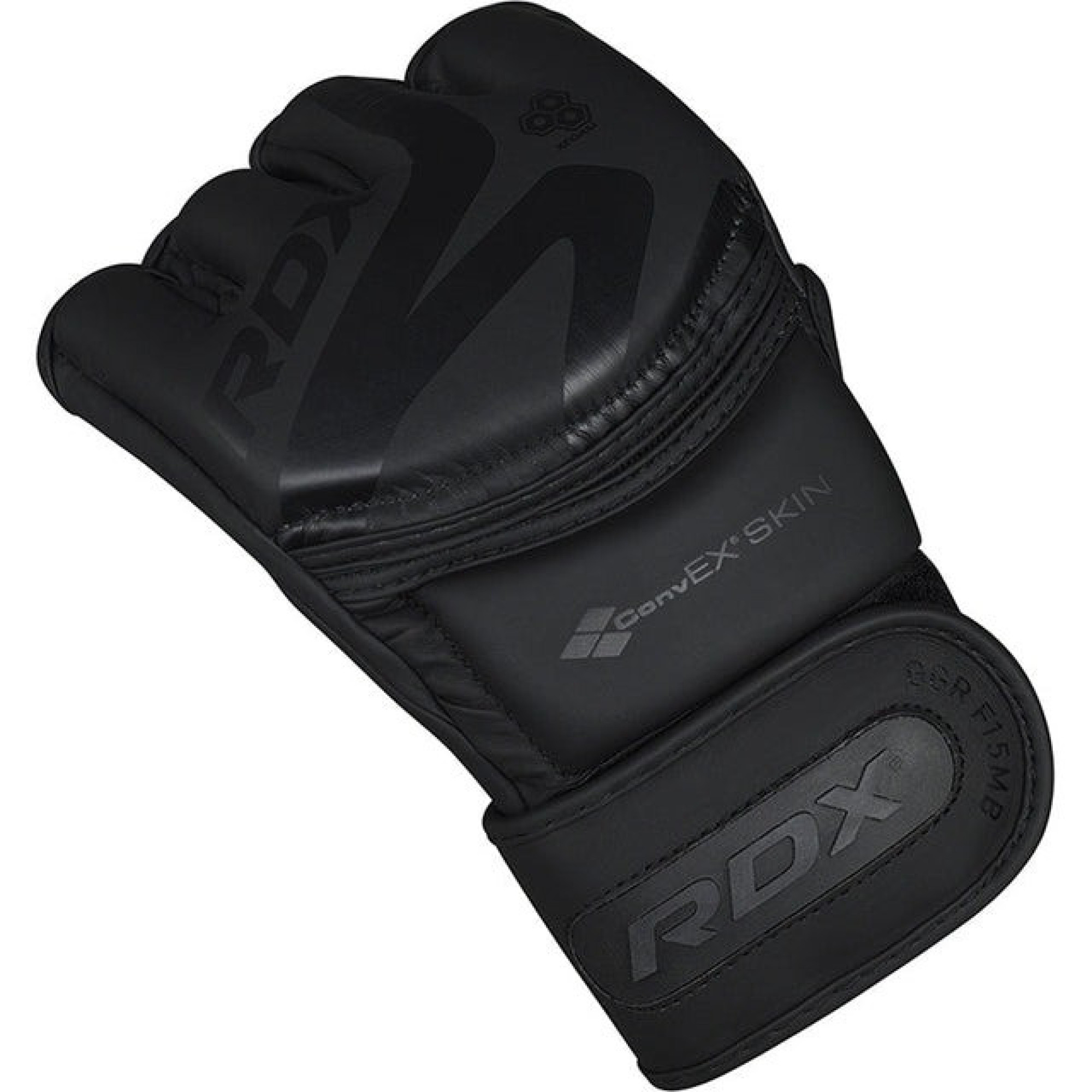 Перчатки для ММА RDX F15 Noir Matte Black L (капа в комплекте) - 3 - Robinzon.ua