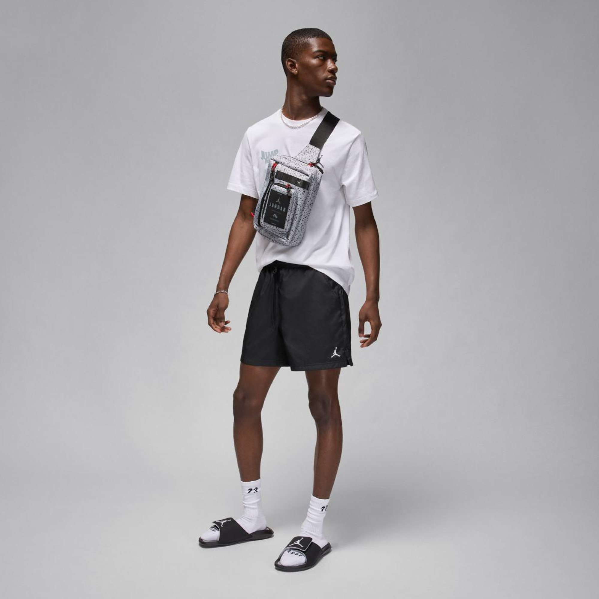 Чоловічі Шорти JORDAN MESS POOLSIDE LBR 5" Чорний L (7dFQ4562-010 L) - 2 Чоловічі Шорти JORDAN MESS POOLSIDE LBR 5" Чорний L (7dFQ4562-010 L) - 2 - Robinzon.ua