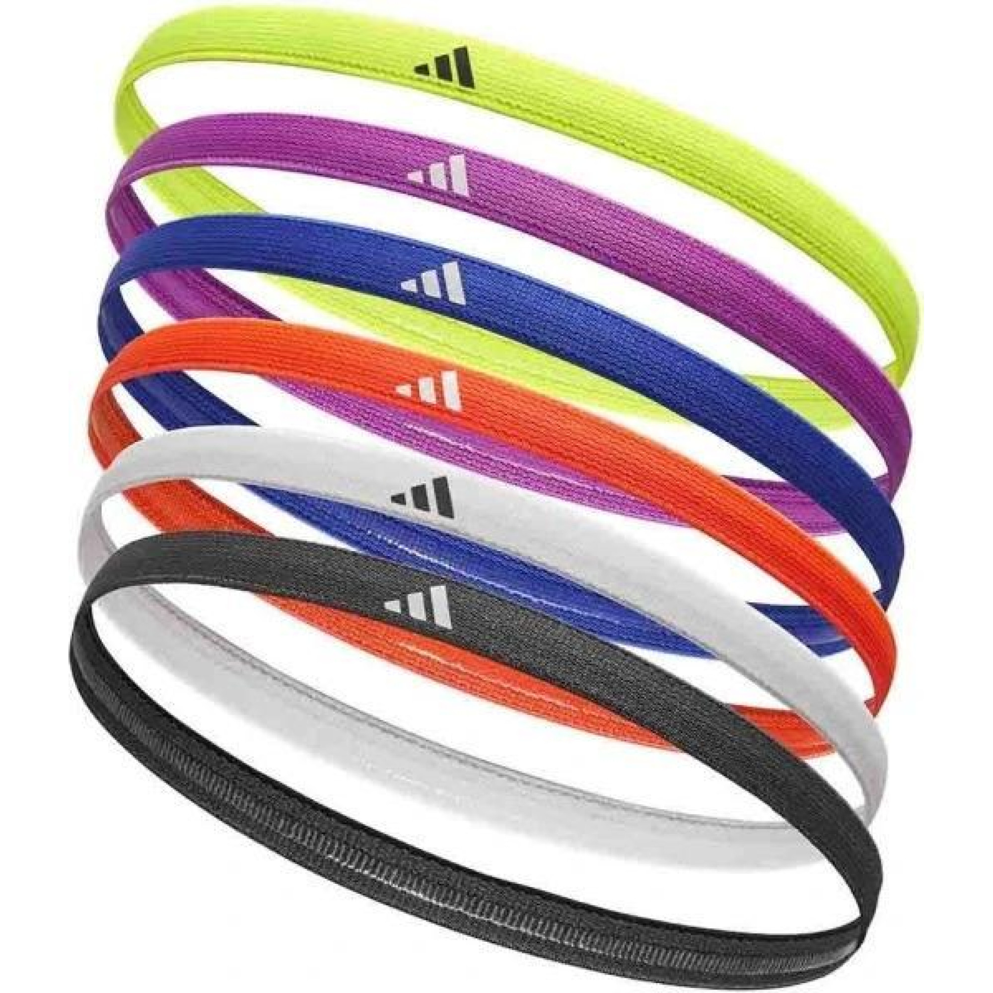 Пов'язки на голову Adidas Hairbands 6pk Різнокольоровий One Size (ADAC-16180) Пов'язки на голову Adidas Hairbands 6pk Різнокольоровий One Size (ADAC-16180) - Robinzon.ua