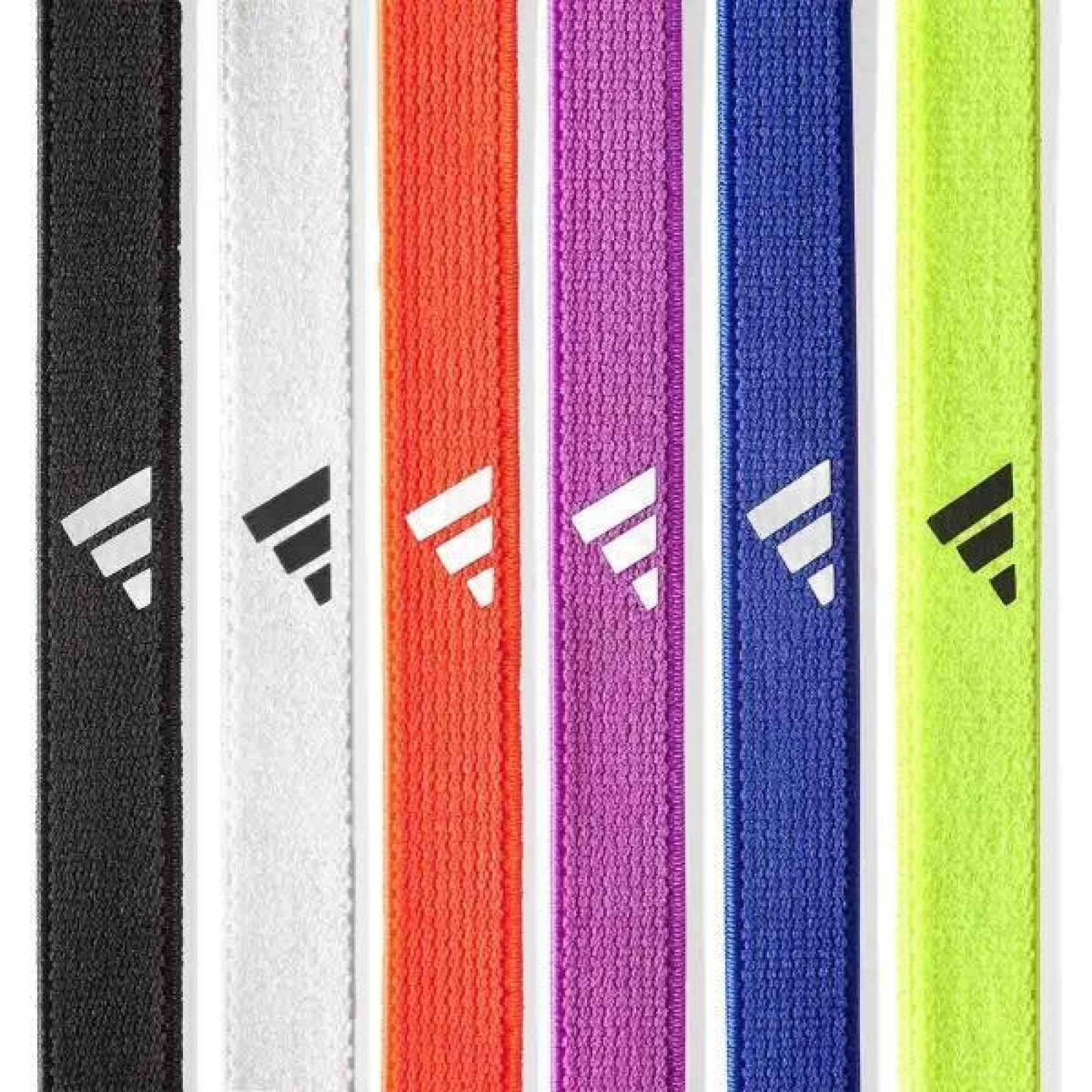 Пов'язки на голову Adidas Hairbands 6pk Різнокольоровий One Size (ADAC-16180) - 2 - Robinzon.ua