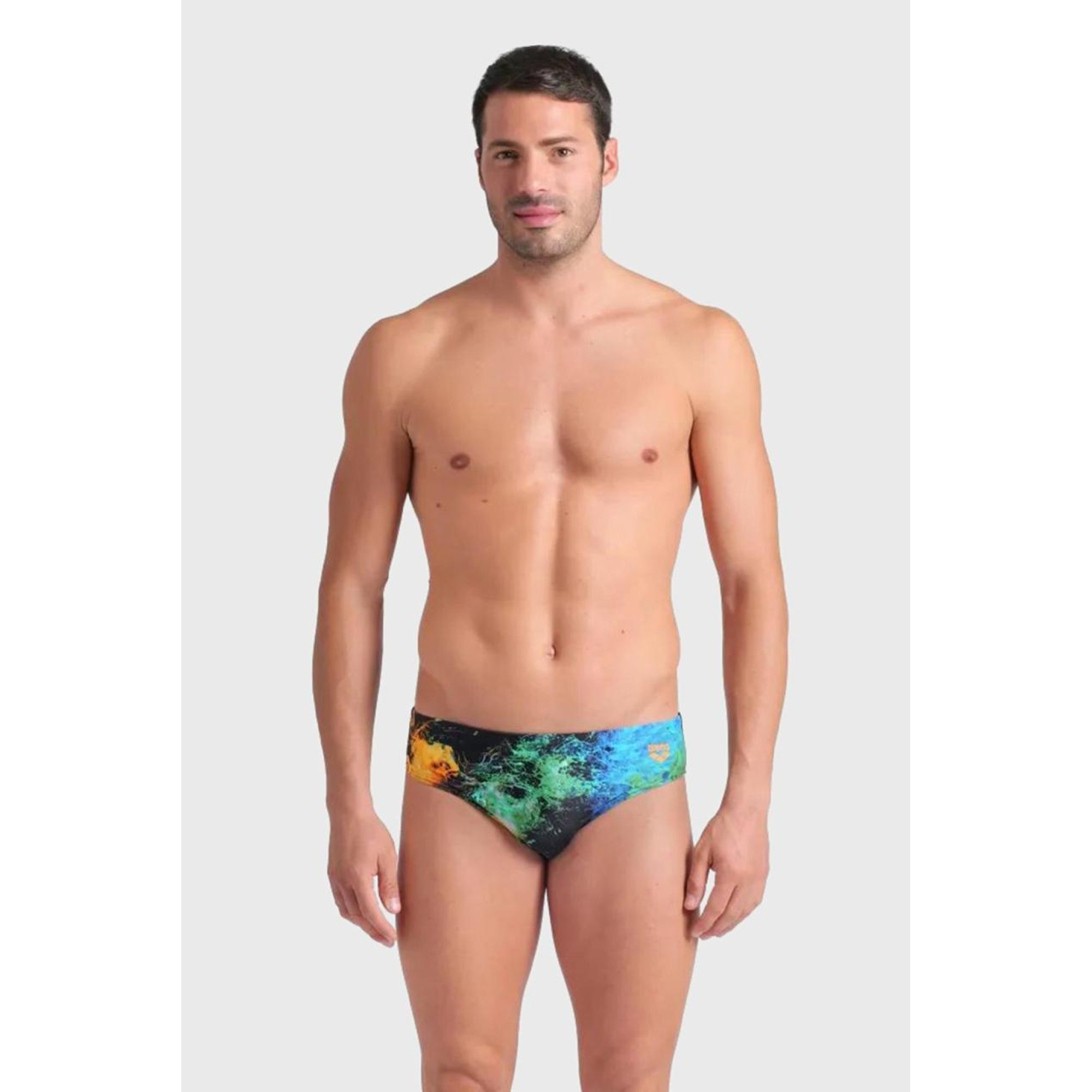 Плавки для чоловіків Arena VIBRANT SWIM BRIEFS Різнокольоровий 90 (008940-550 90) - Robinzon.ua