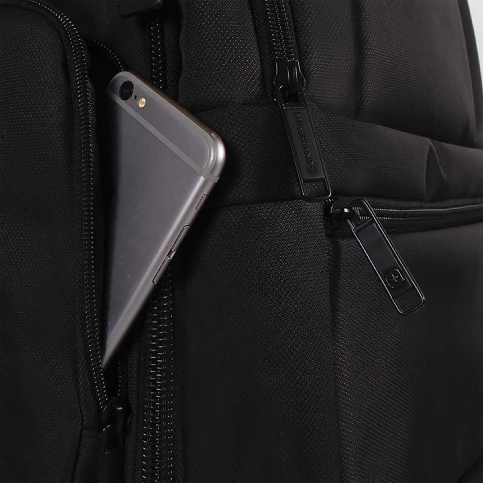 Рюкзак міський Swissbrand Wembley 19 Black (SWB_S19BEWEM001U) - 3 - Robinzon.ua