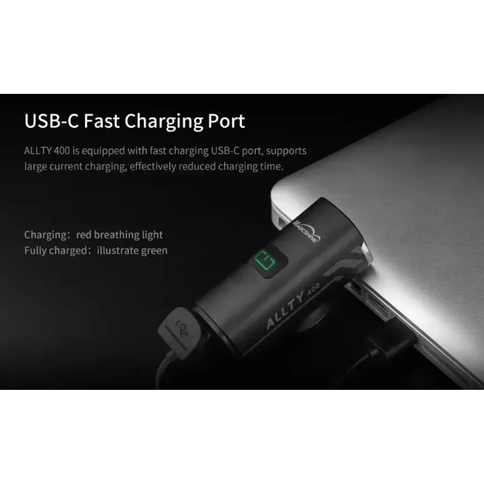 Велосвітло переднє Magicshine ALLTY 400 - 8 - Robinzon.ua