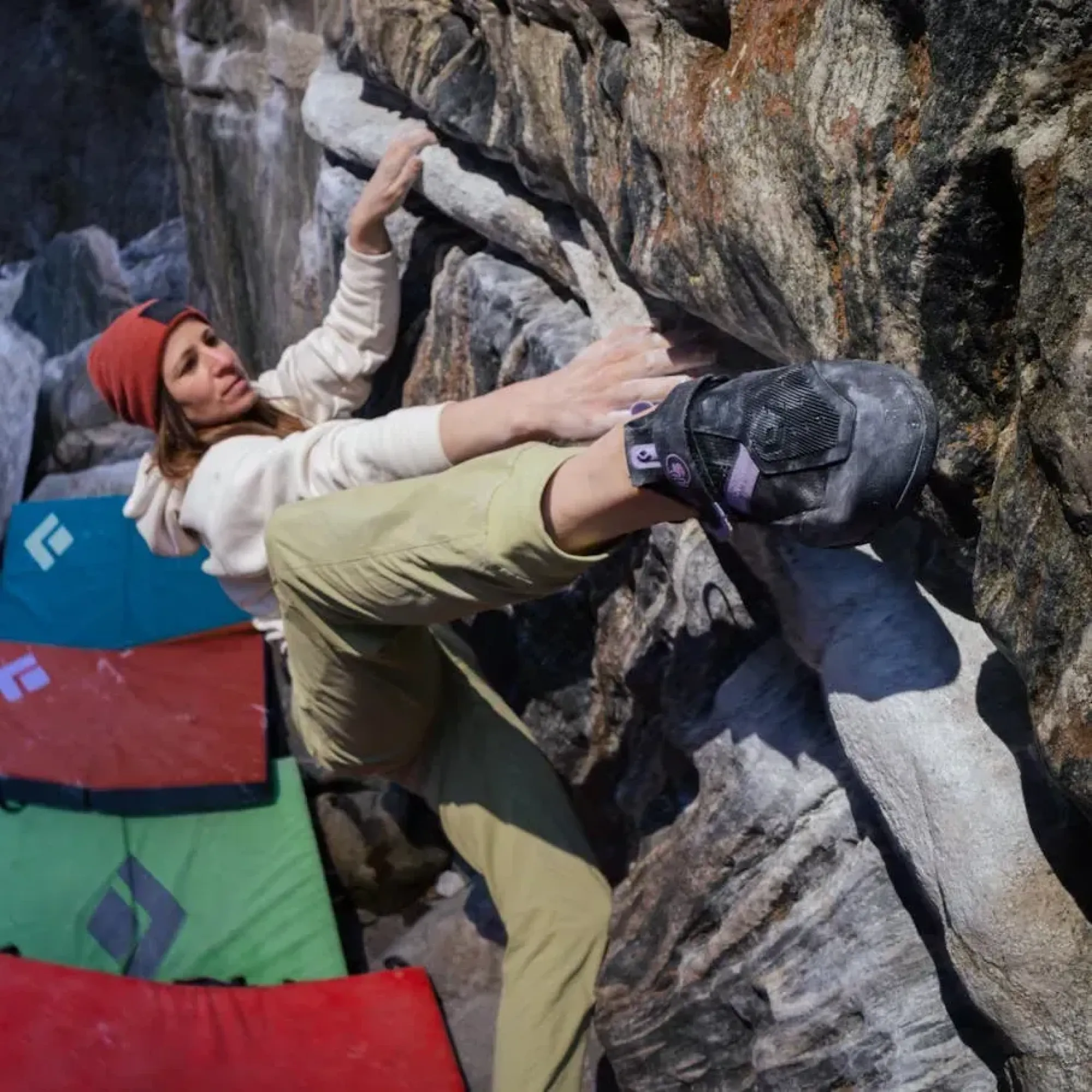 Скельні туфлі жіночі Black Diamond W Method S, Lilac, 6.5 (BD 57000250180651) - 8 - Robinzon.ua