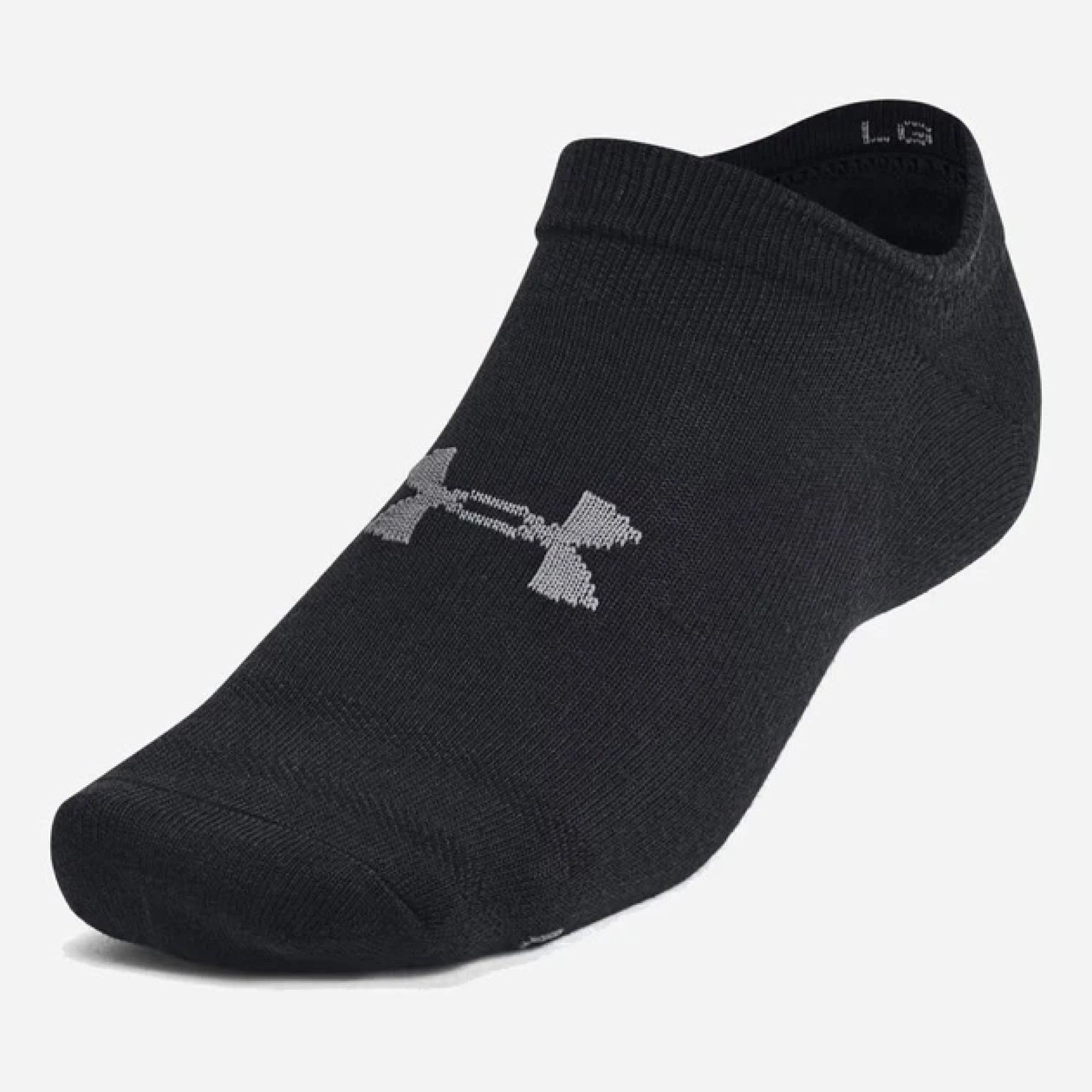 Носки UA Essential No Show 6pk Черный Уни L (1382611-001 L) - 2 - Robinzon.ua