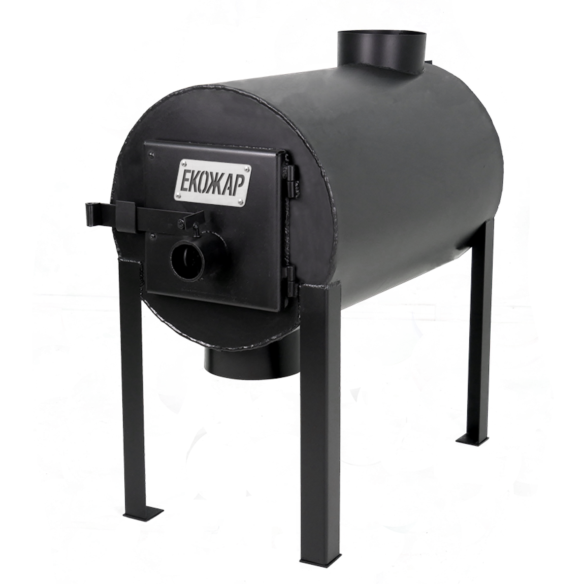 Дров'яна піч буржуйка Екожар Про 200 вертикальна - Robinzon.ua