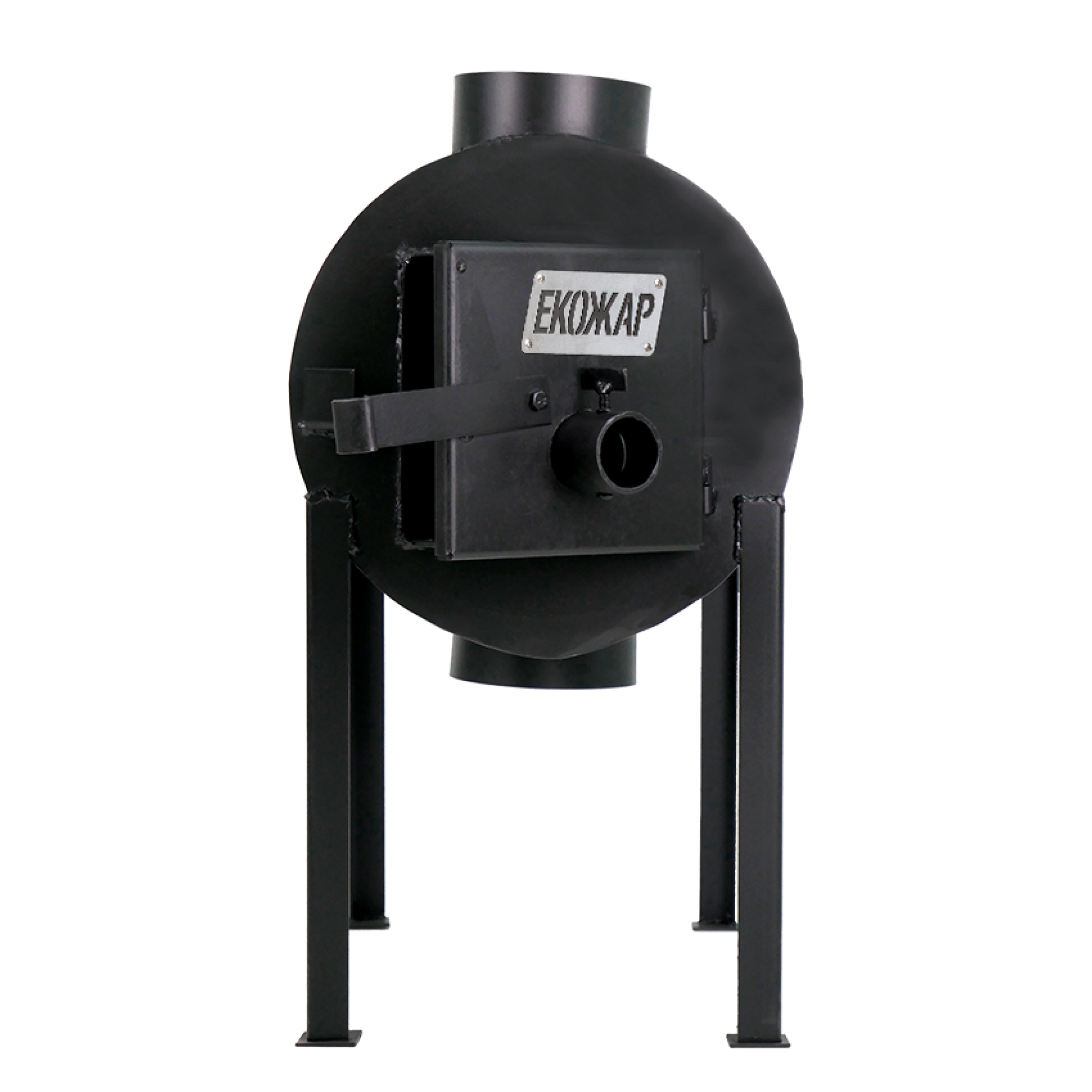 Дров'яна піч буржуйка Екожар Про 203 вертикальна - 6 - Robinzon.ua