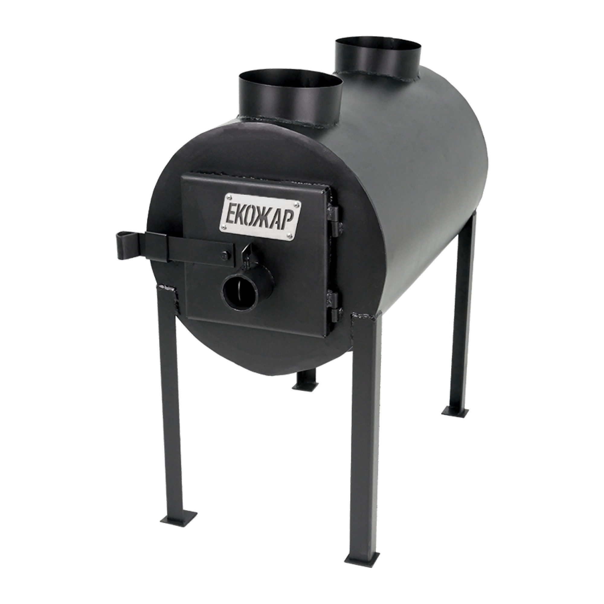 Дров'яна піч буржуйка Екожар Про 203 вертикальна - Robinzon.ua