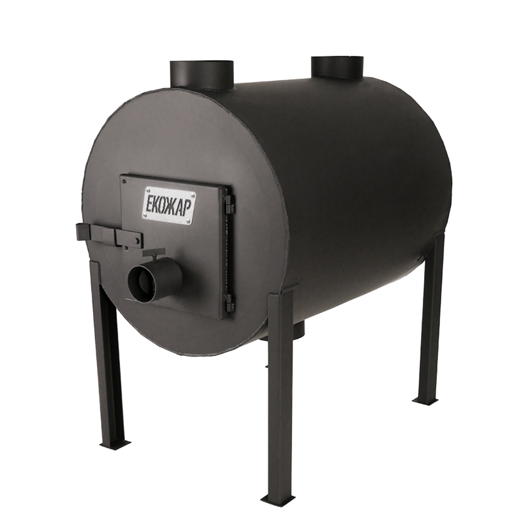 Дров'яна піч буржуйка Екожар Про 500 вертикальна - Robinzon.ua
