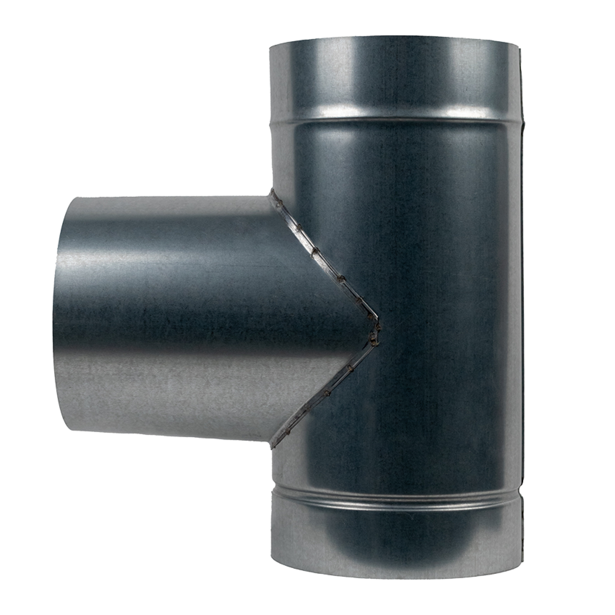 Трійник оцинкований 90, діаметр 160мм, товщина 0,5мм - Robinzon.ua