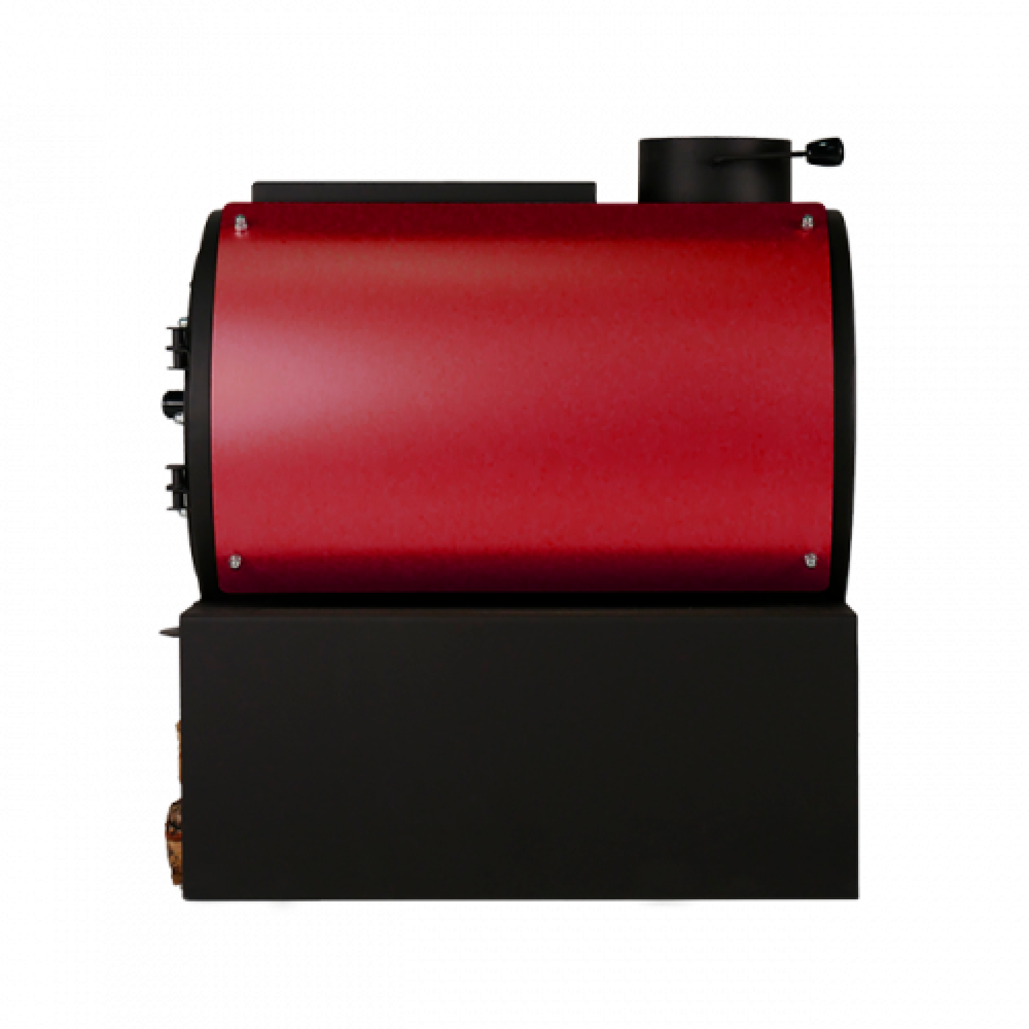 Печь дровяная отопительная DS Classic с варочной поверхностью + кожух красный - 4 - Robinzon.ua