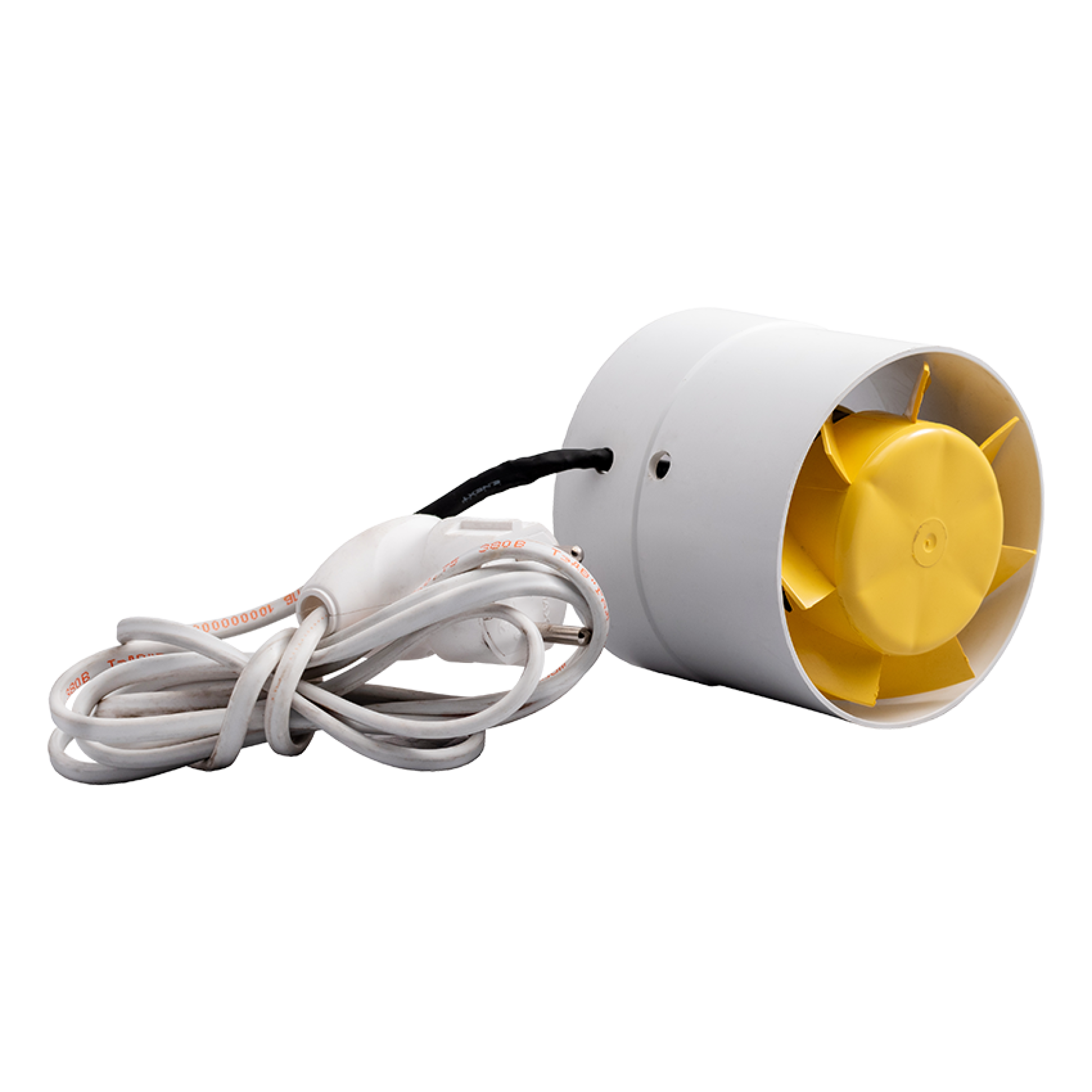 Вентилятор для теплообмінника діаметром 100 мм витяжний канальний Домовент 100 ВКО пластиковий - 1 - Robinzon.ua