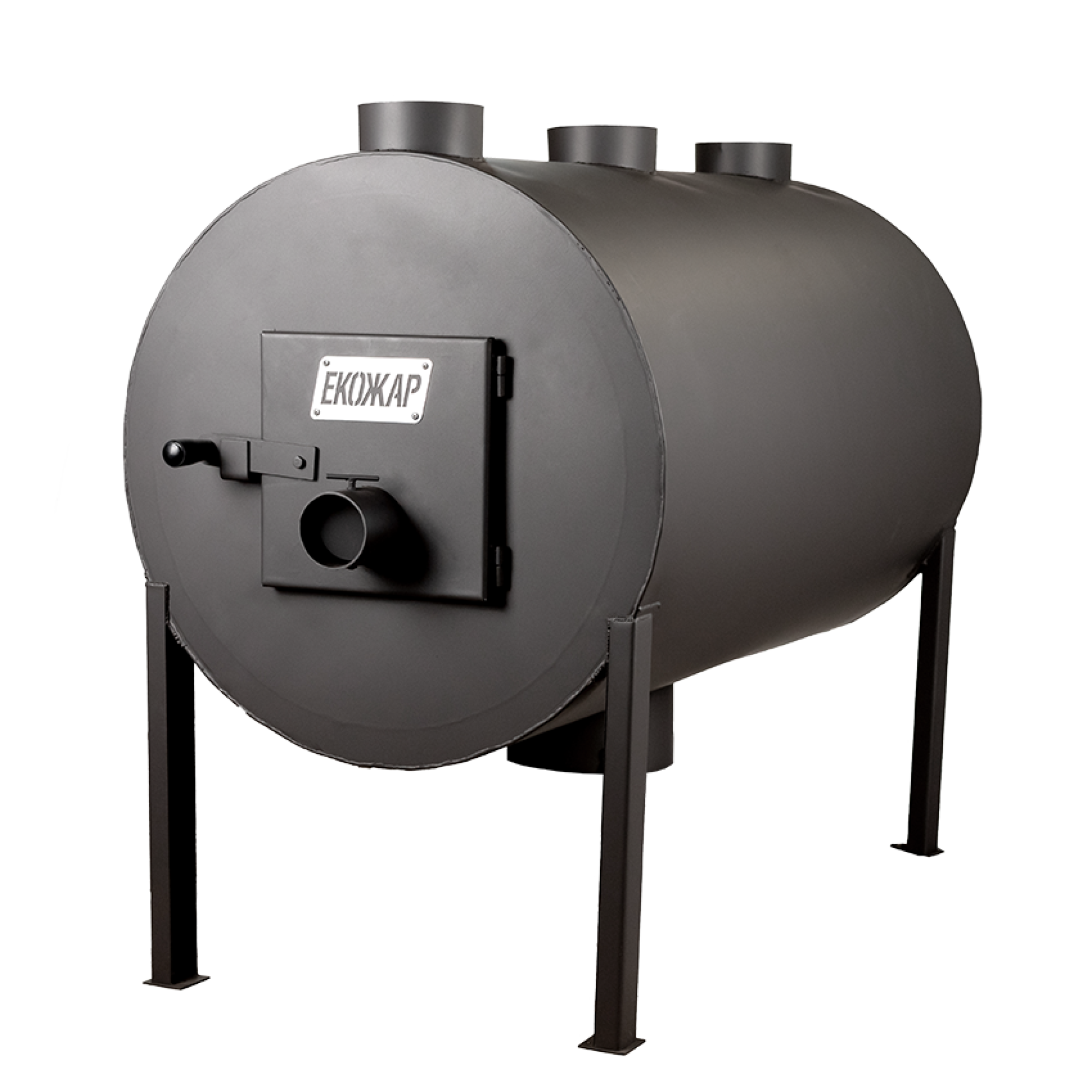 Дров'яна піч буржуйка Екожар Про 700 вертикальна - Robinzon.ua