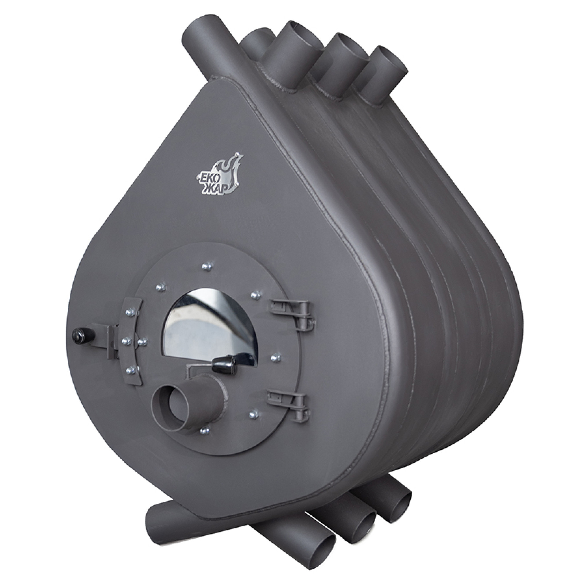 Булерьян тип 01 Экожар на 200 куб.м. со стеклом - 1 - Robinzon.ua