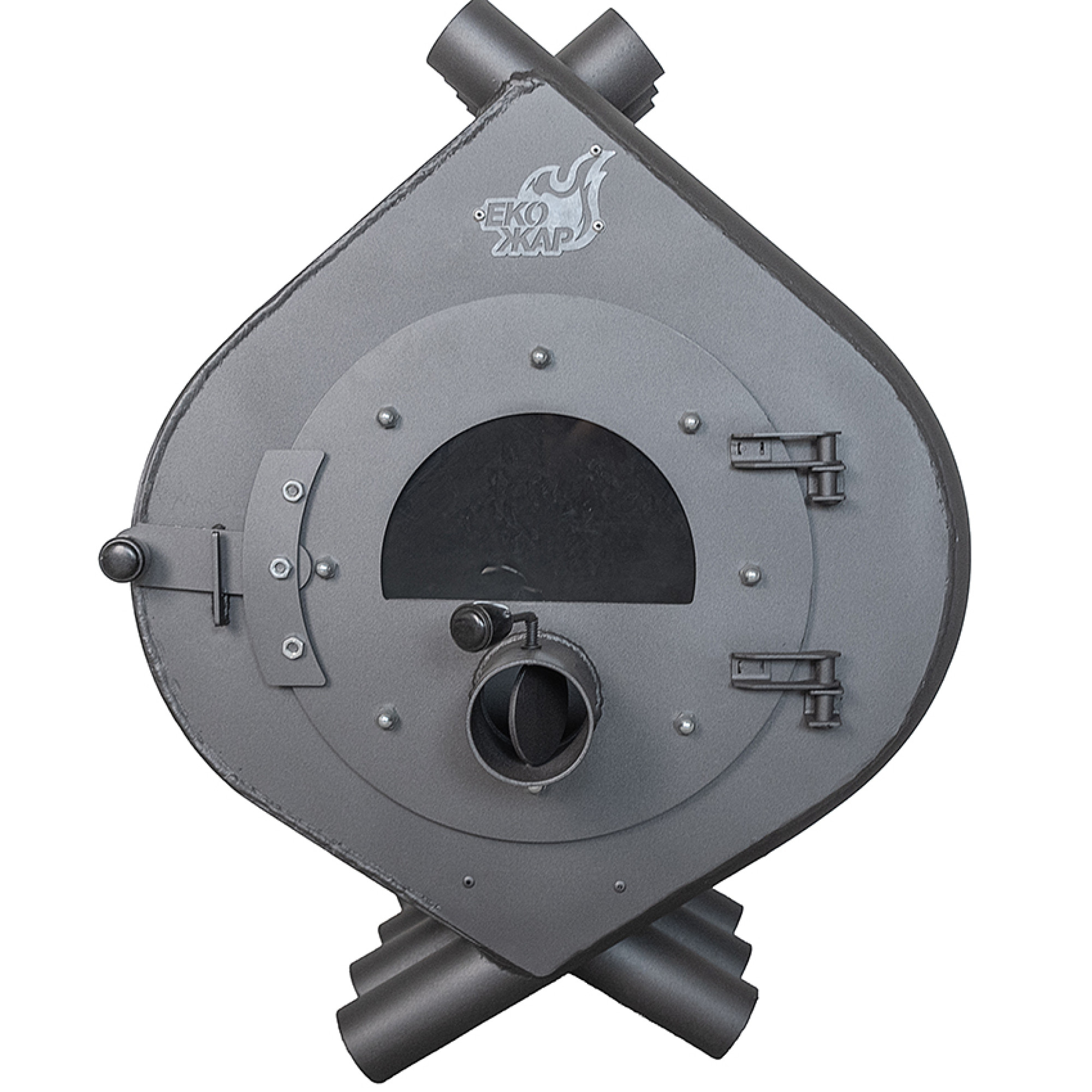 Булерьян тип 00 Экожар на 110 куб.м. со стеклом - 5 - Robinzon.ua