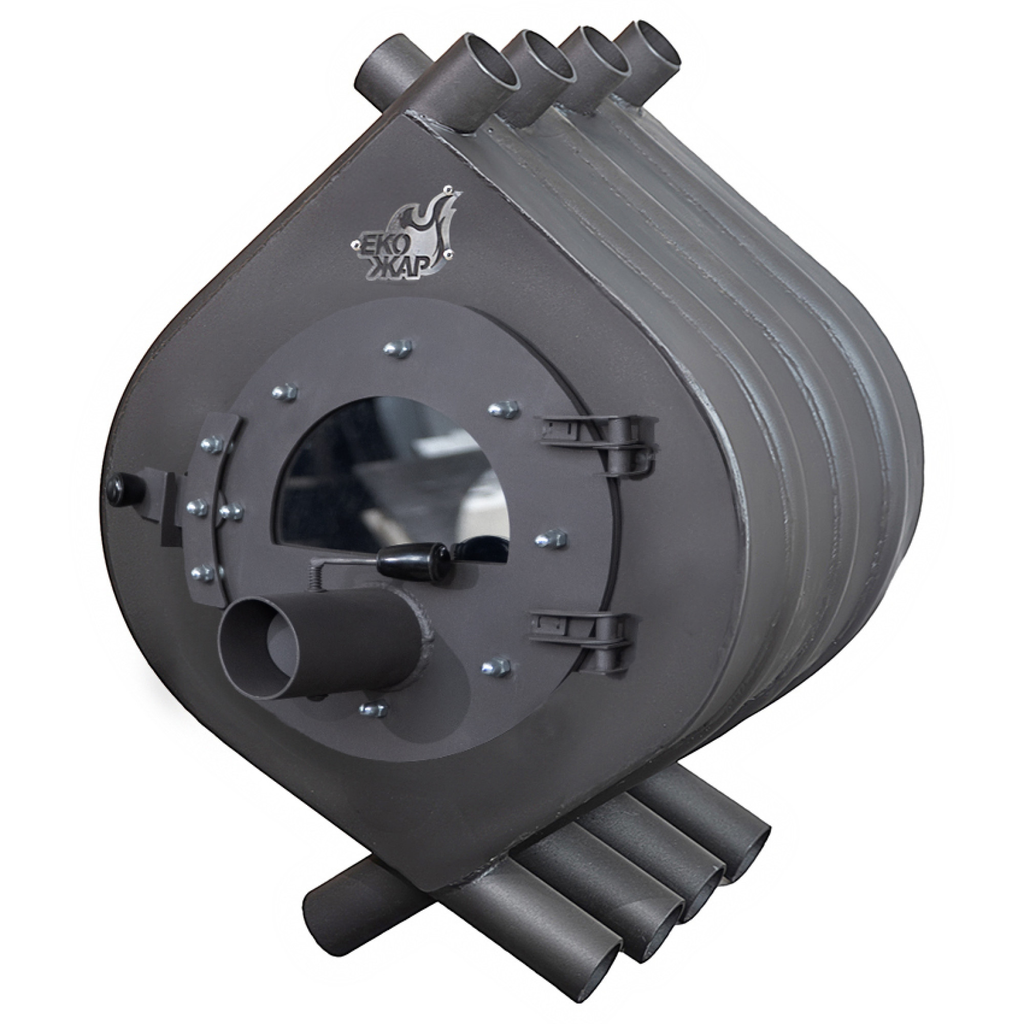 Булерьян тип 00 Экожар на 110 куб.м. со стеклом - 4 - Robinzon.ua