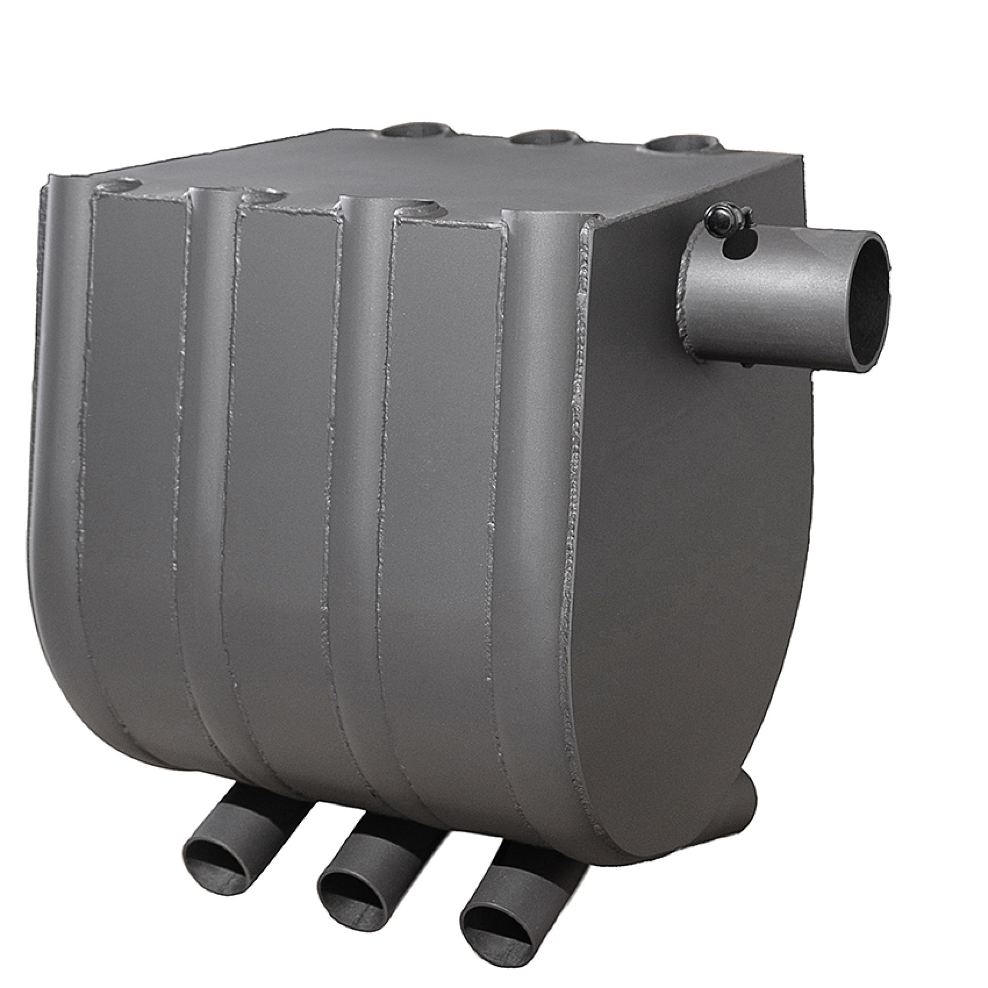 Булерьян тип 01 Экожар на 200 куб.м. с варочной поверхностью со стеклом - 2 - Robinzon.ua