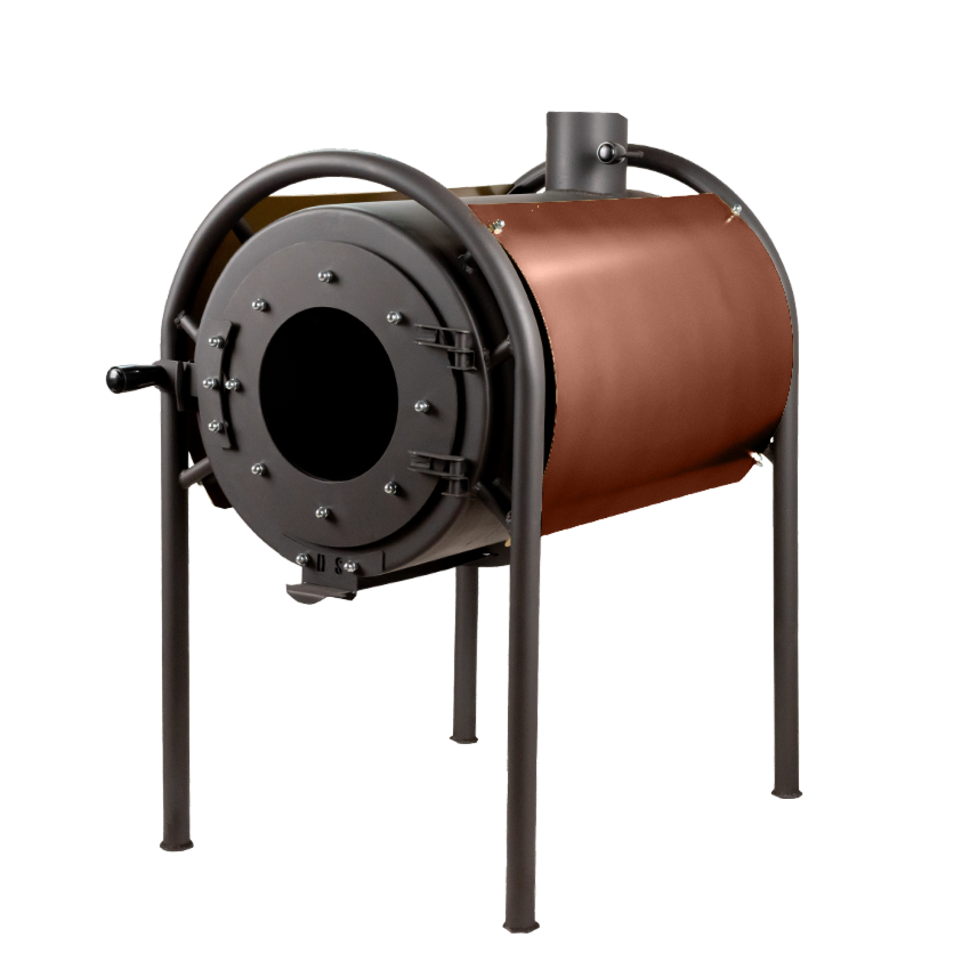 Піч дров'яна опалювальна DS Modern + мідний кожух - Robinzon.ua