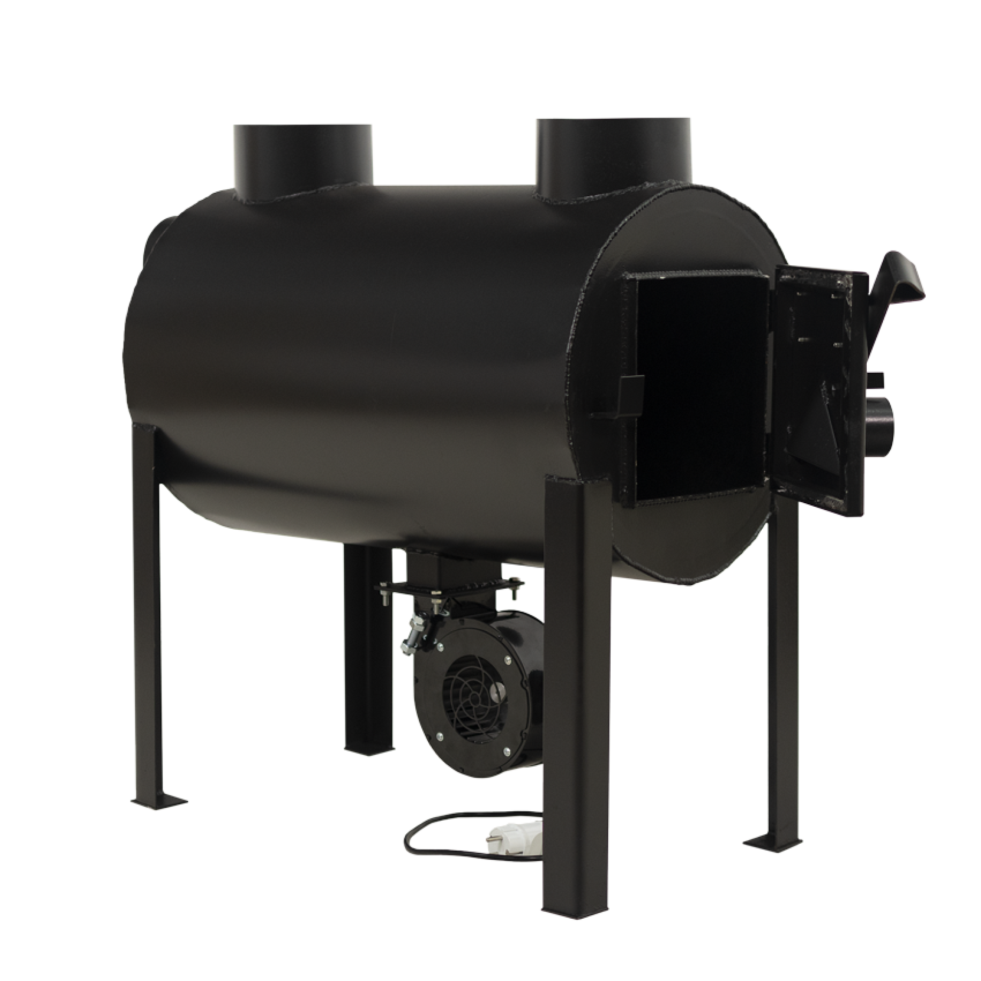 Дров'яна піч буржуйка Екожар Про 203 плюс з вбудованим вентилятором - 4 - Robinzon.ua